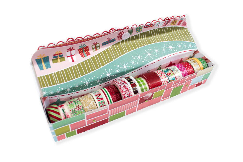 Wax Paper Box Washi Tape Storage — Amy Tangerine