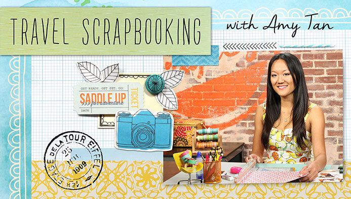 How to Make a Travel Scrapbook Layout