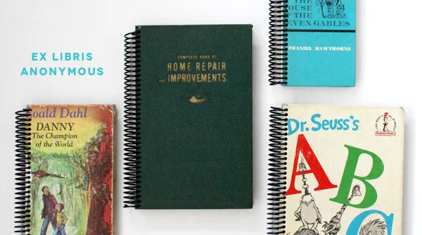Repurposed Book Journals