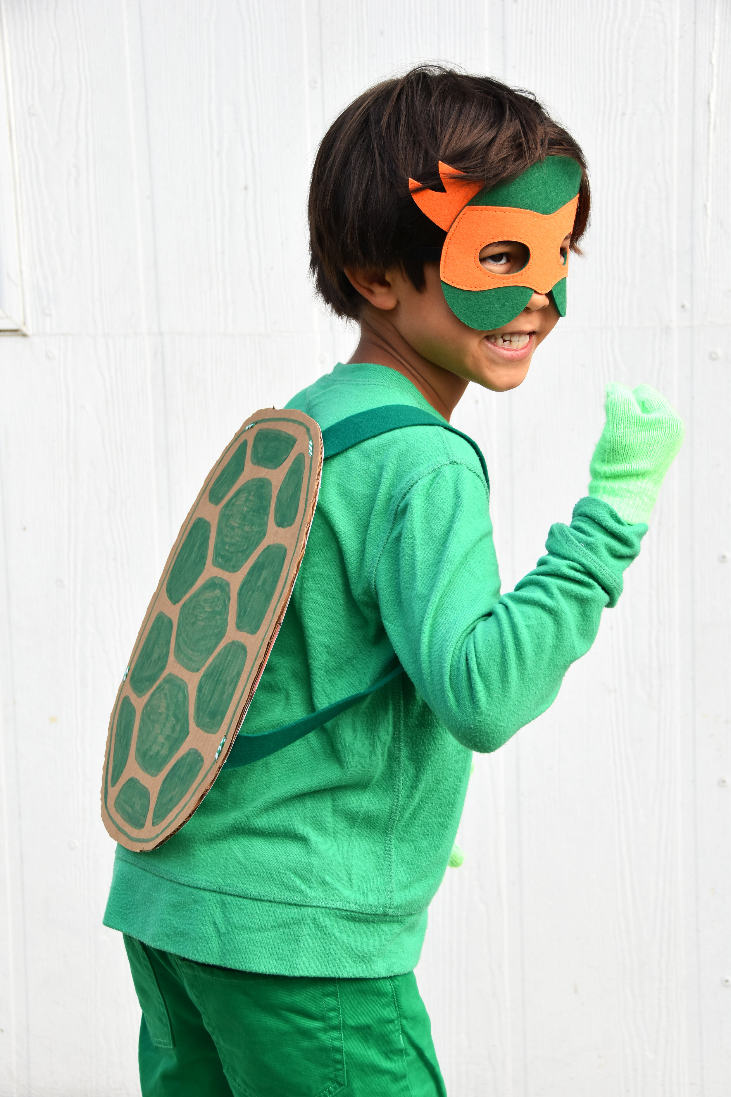 TMNT DIY Ninja Turtle Costume