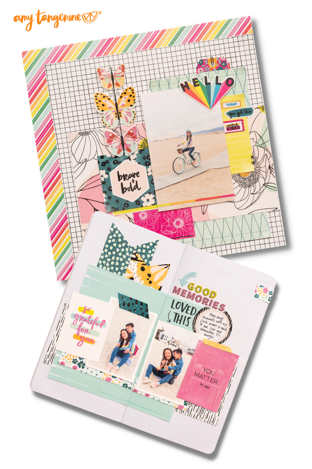 Crafting the Keepsake Kitchen Diary with Amy Tangerine Scrapbook Supplies