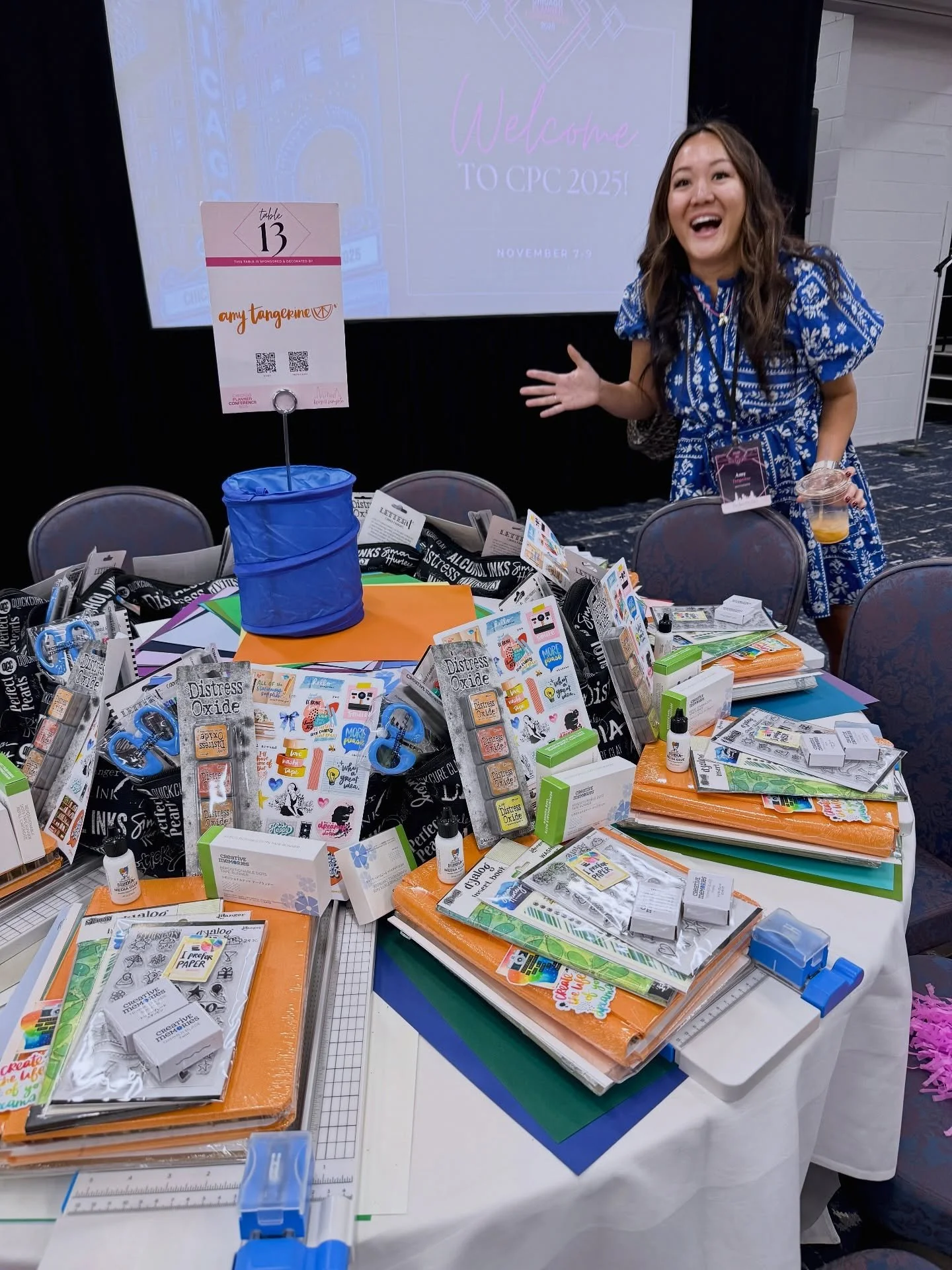 Creating. Planning. Connecting. 💙

My first @chicagoplannerconference was full of incredible moments &amp; memories. This community is truly the best!

I even got to see my dear friend from junior high (we both grew up in Wilmette!). He told his dau