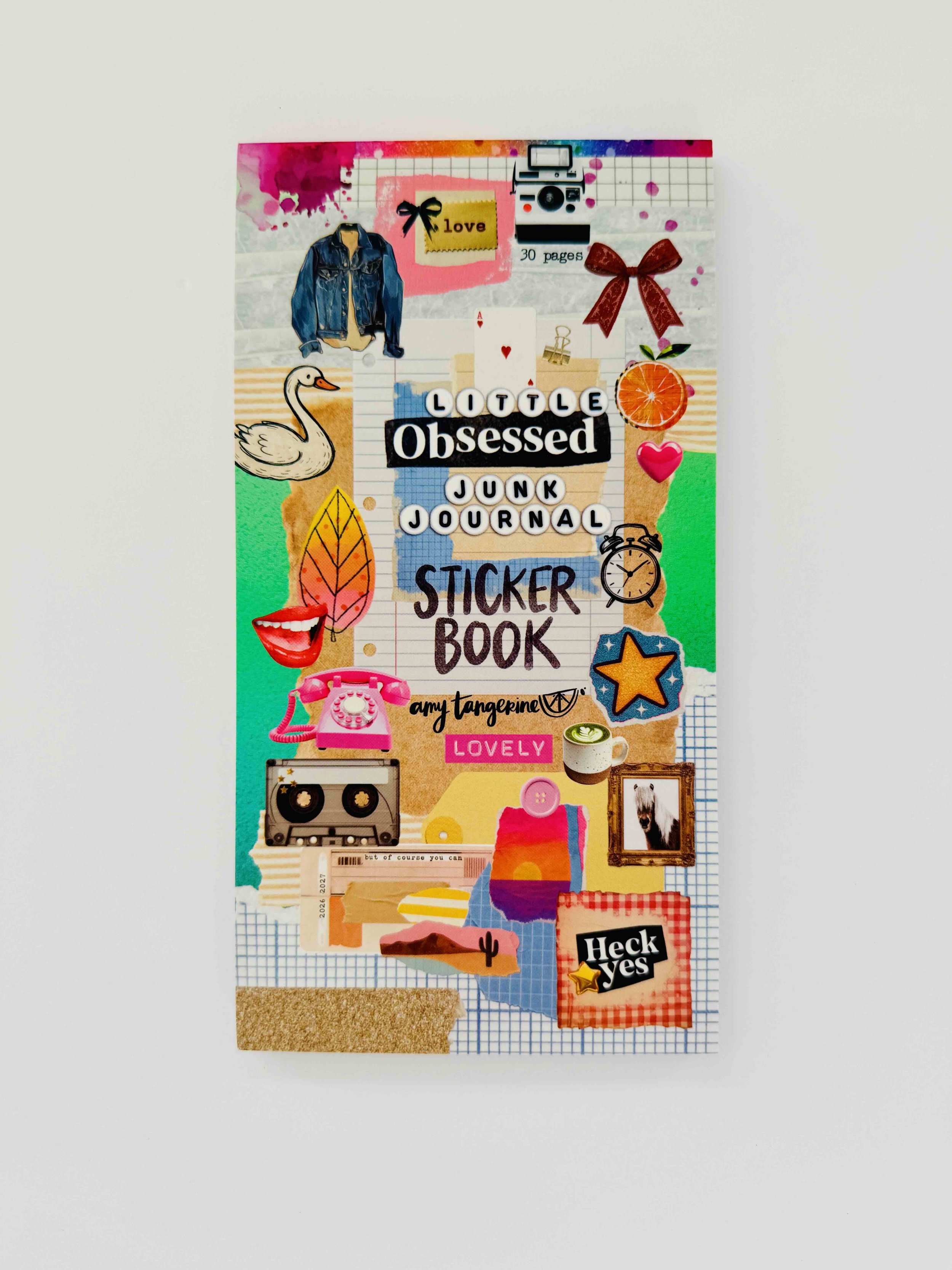 A Little Obsessed Junk Journal Sticker Book_cover.jpeg