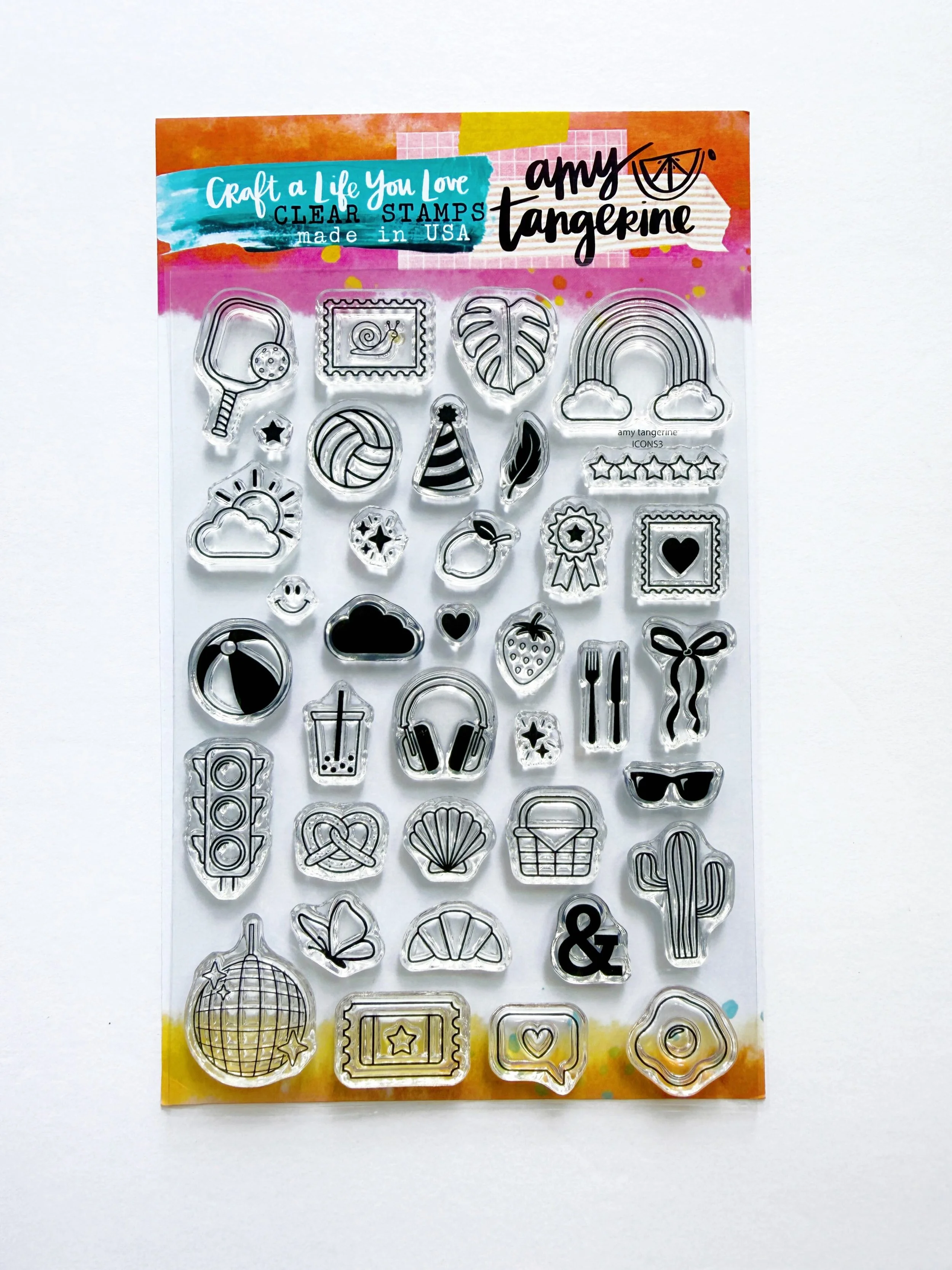 *NEW* ICONS3 Stamp Set 4x6