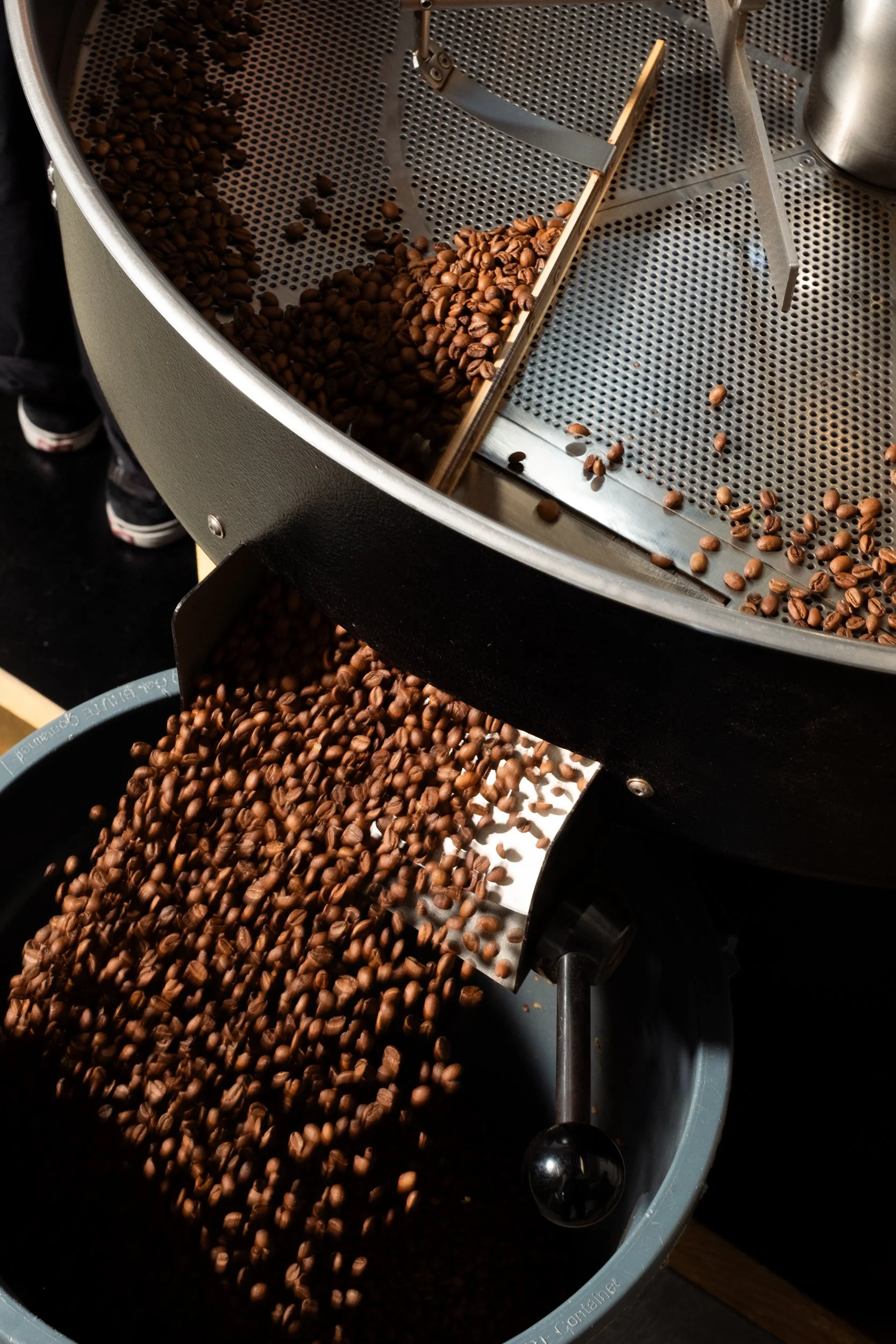 Jules x Communal Coffee Roastery Production