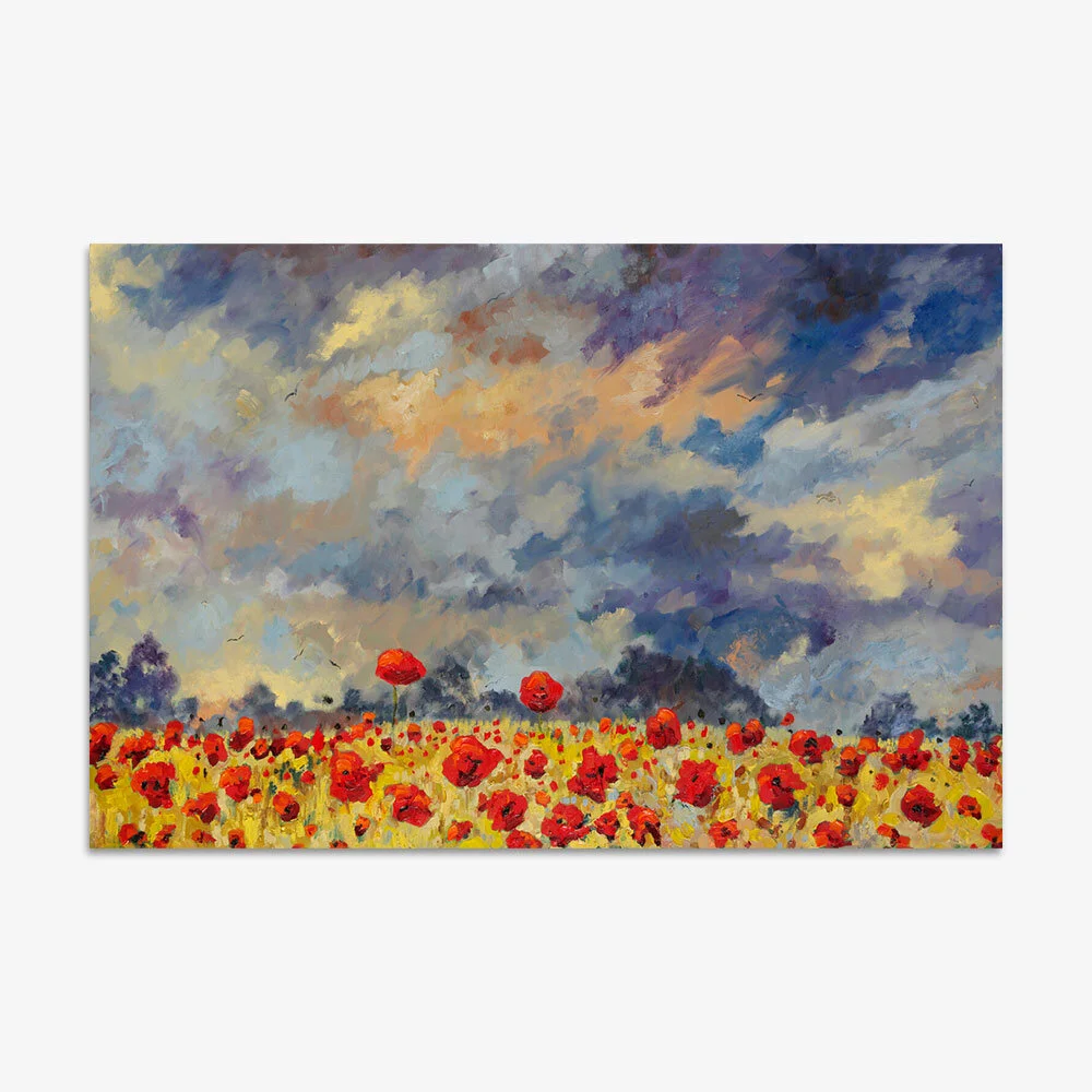 Tall poppies - Original oil