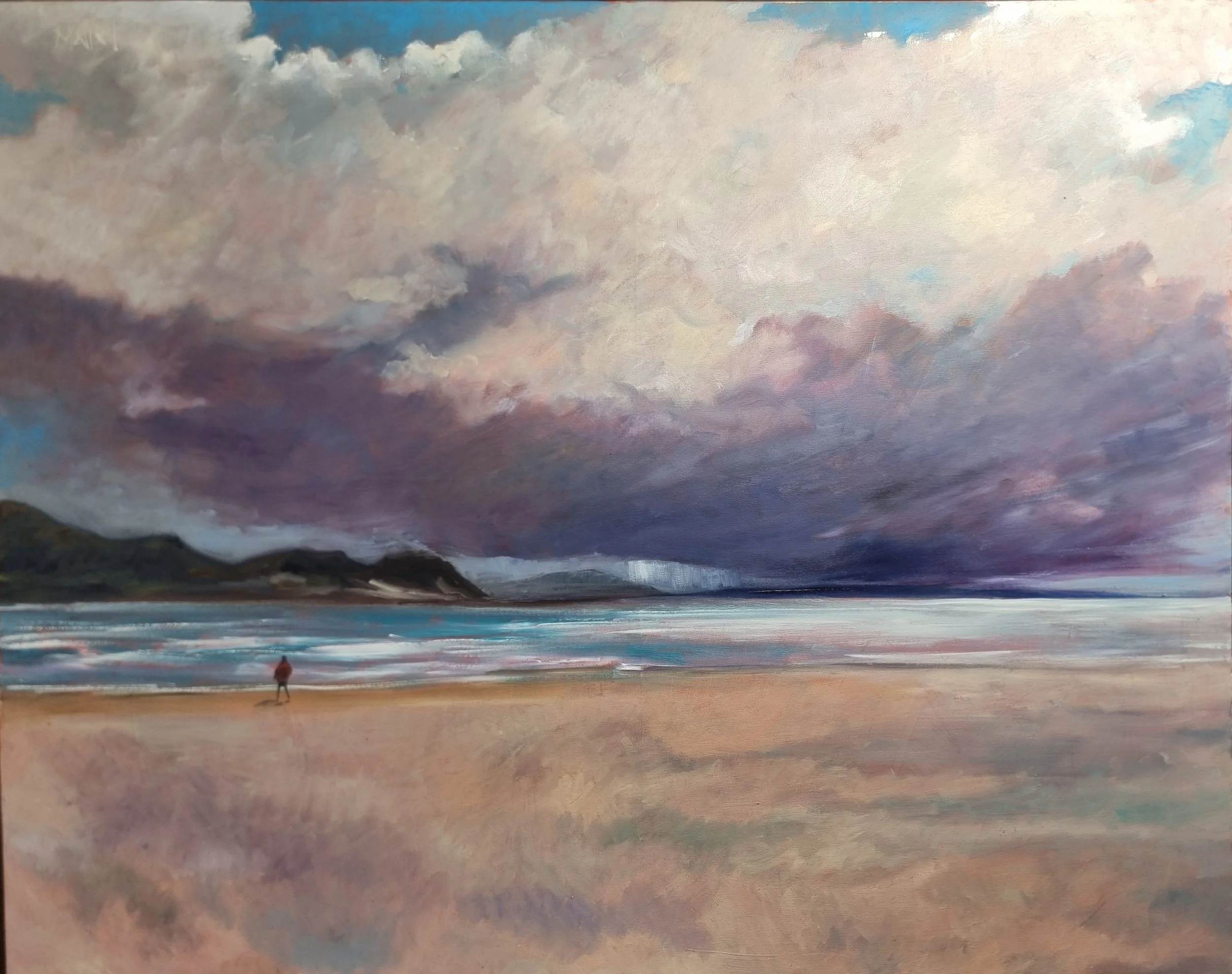 Watching the weather come in