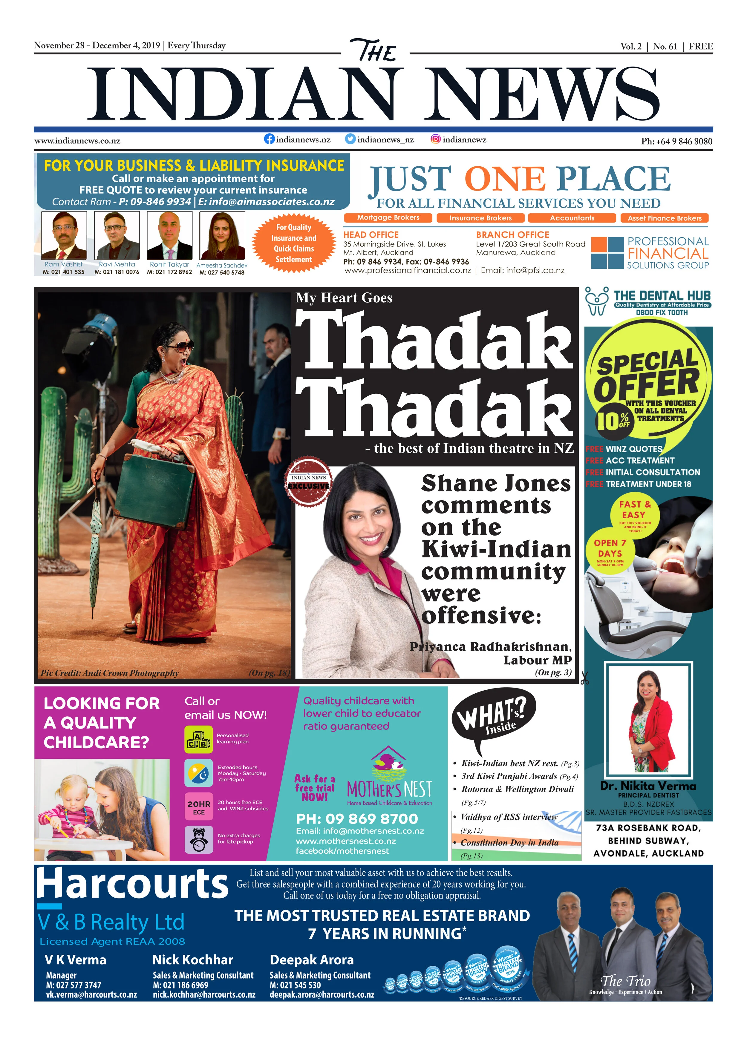 Issue 61, November 28 - December 4, 2019