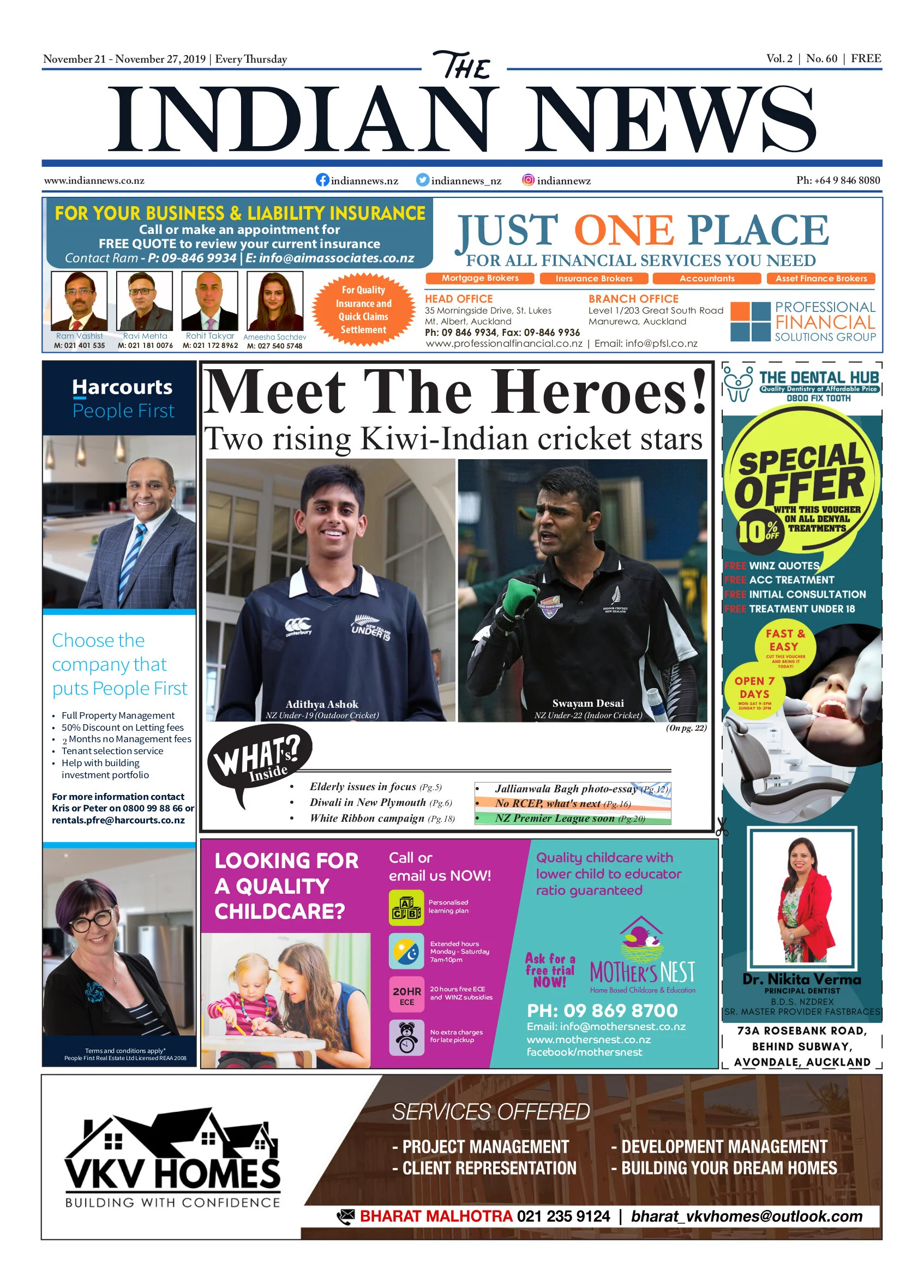 Issue 60, November 21 - November 27, 2019