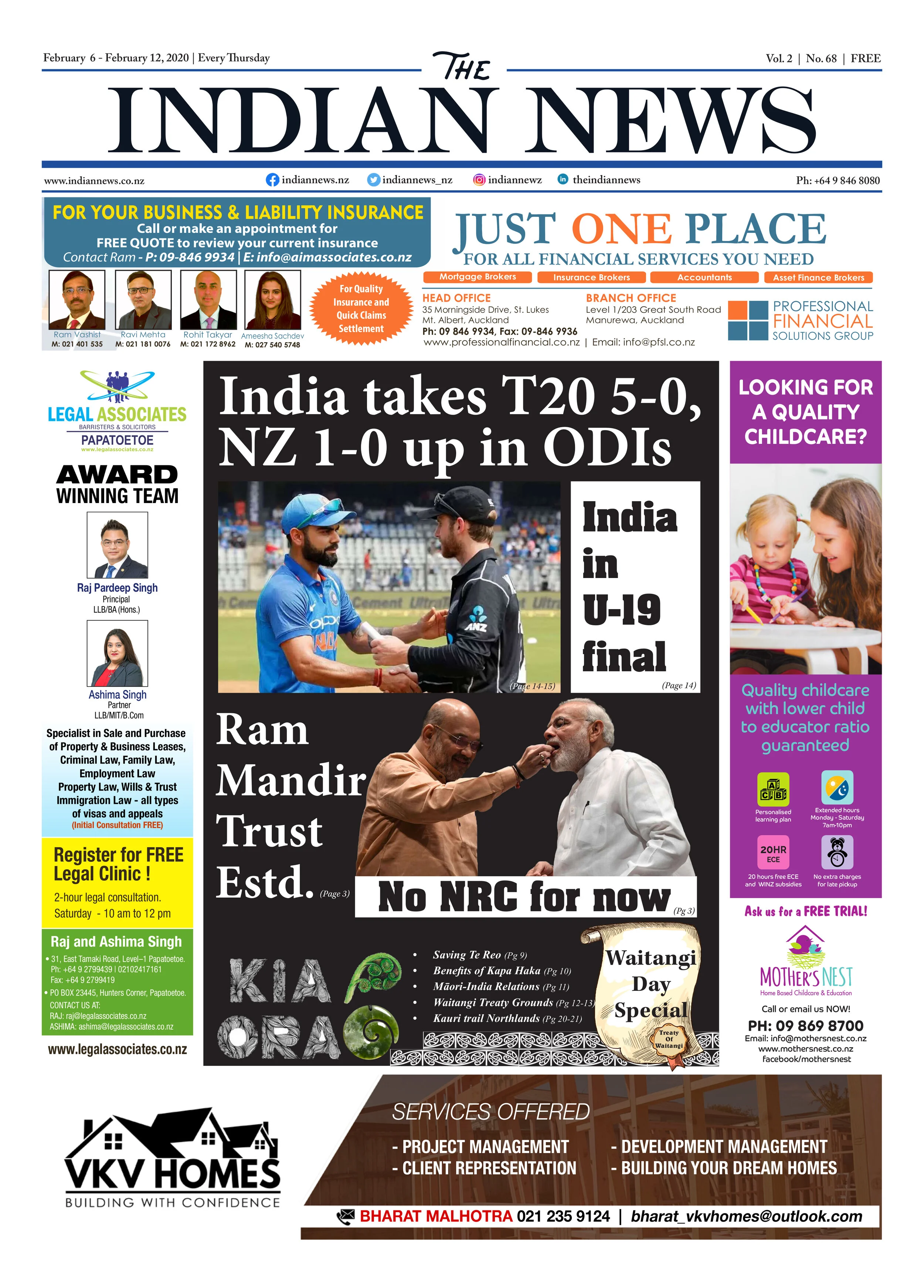 Issue 68, February 6 - February 12, 2020
