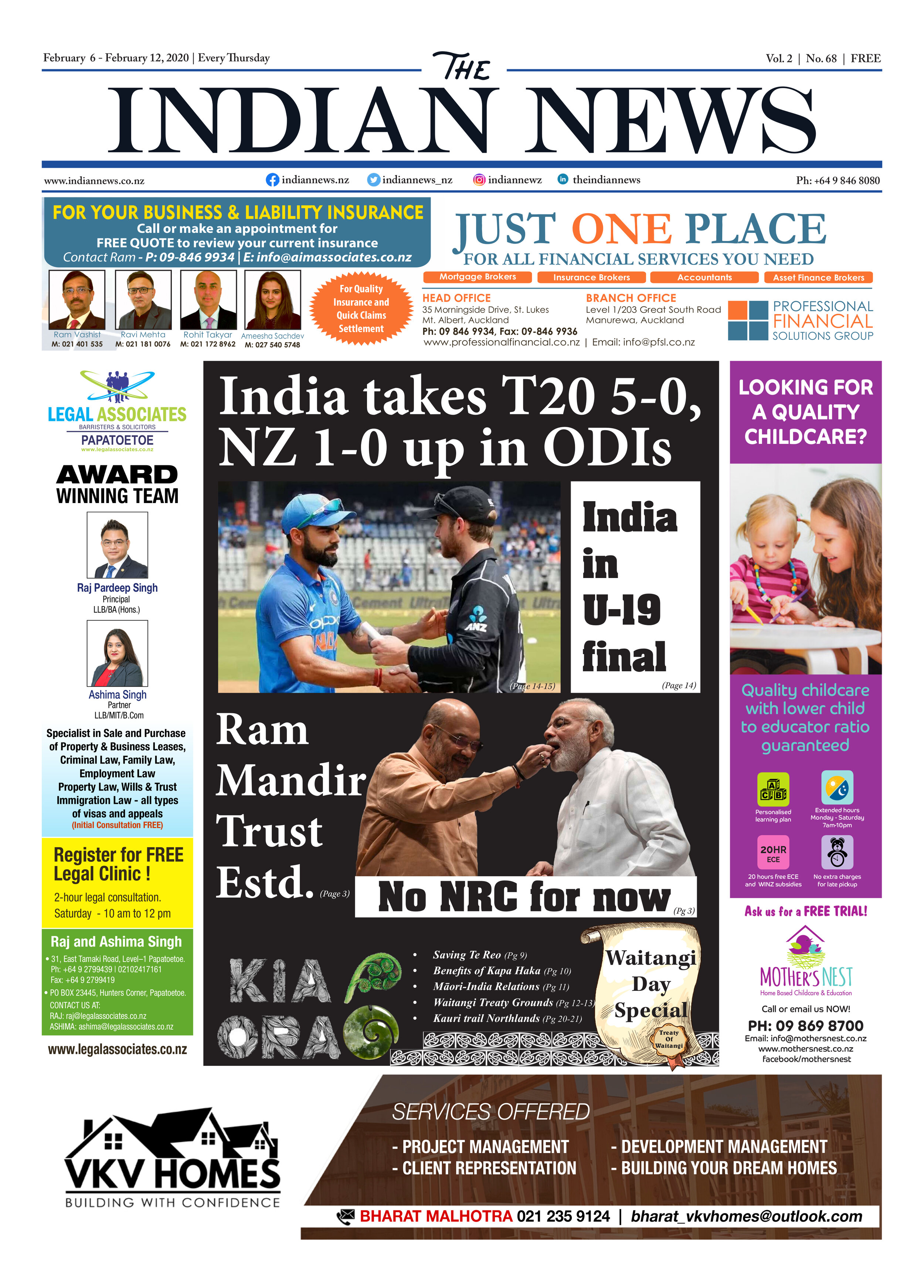 Issue 68, February 6 - February 12, 2020