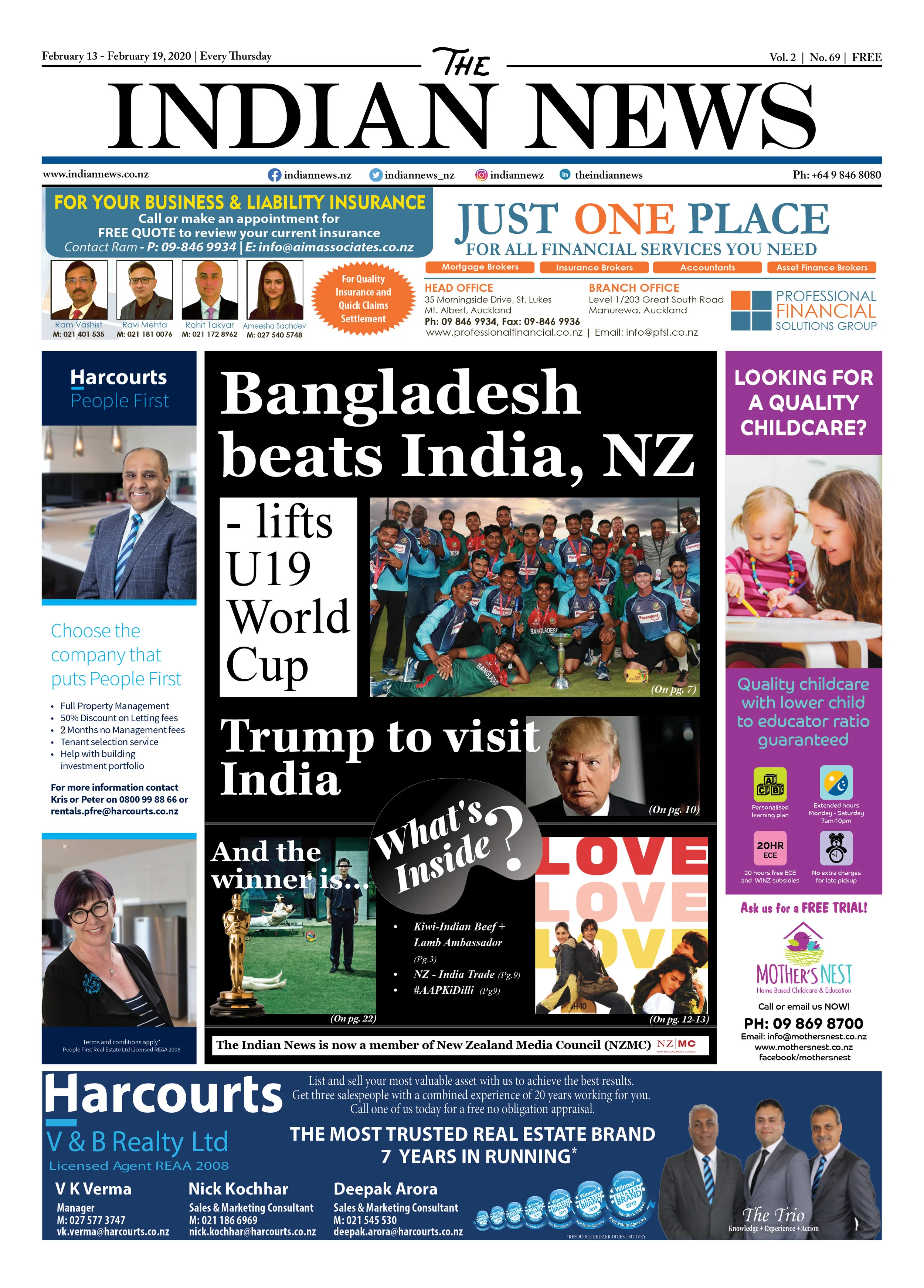 Issue 69, February 13 - February 19, 2020