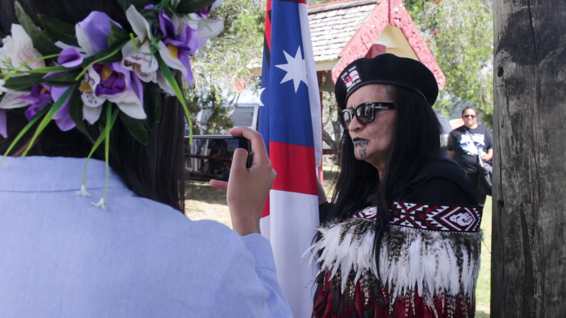 IPYG volunteers carrying out interviews about the ideal New Zealand that we want.