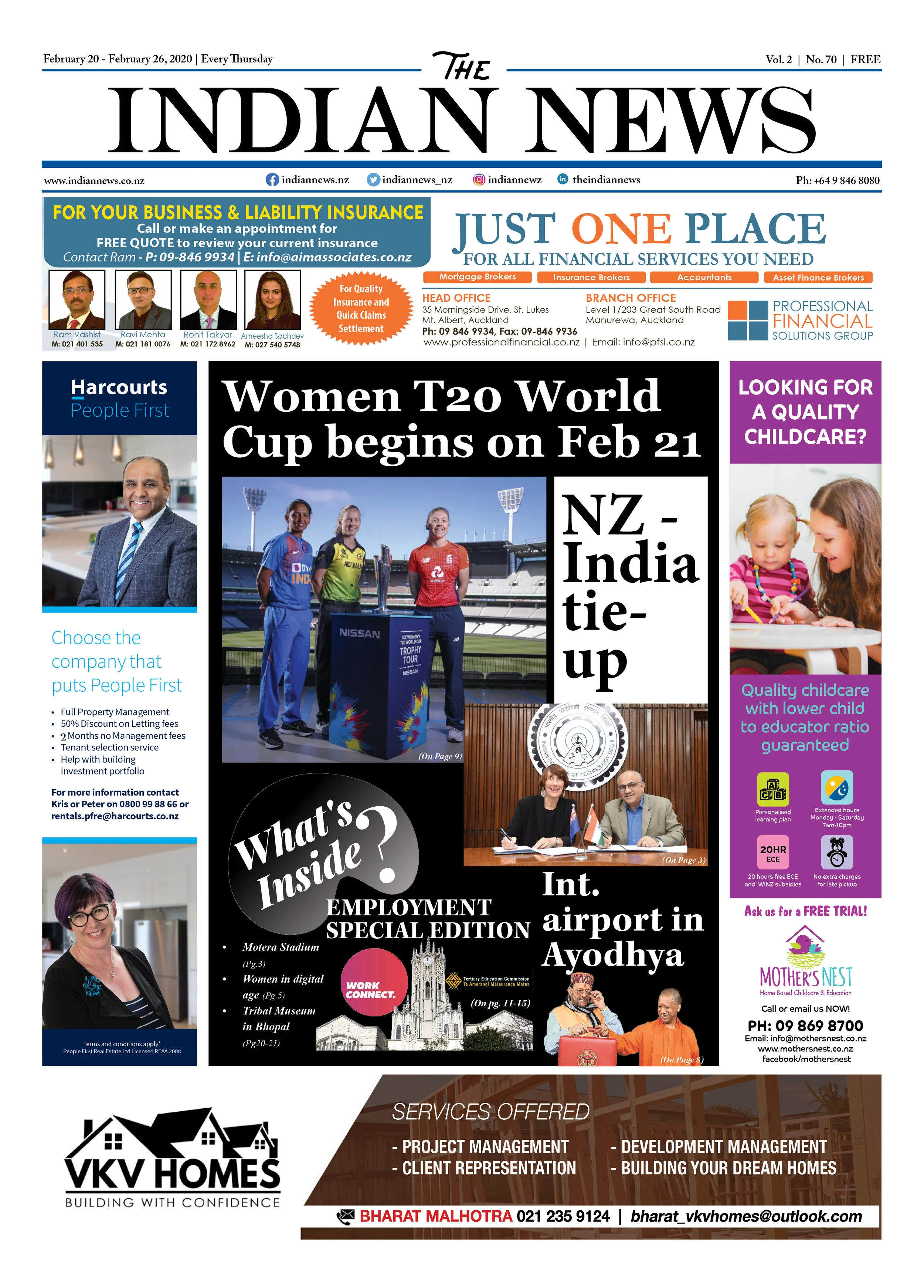 Issue 70, February 20 - February 26, 2020