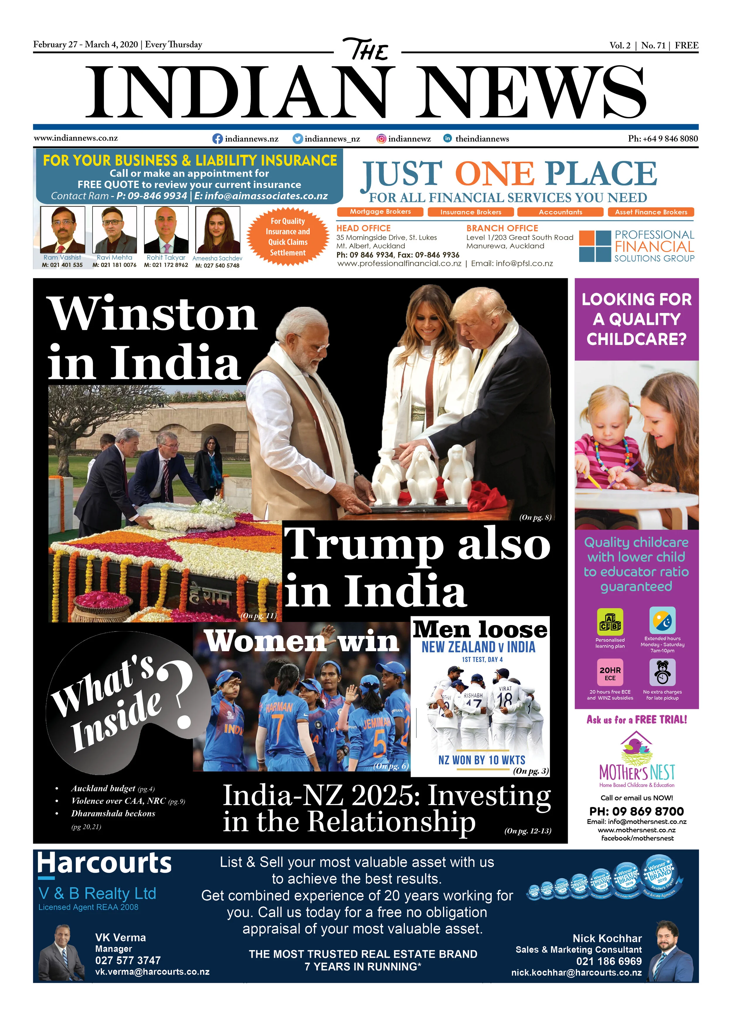 Issue 71, February 27 - March 4, 2020