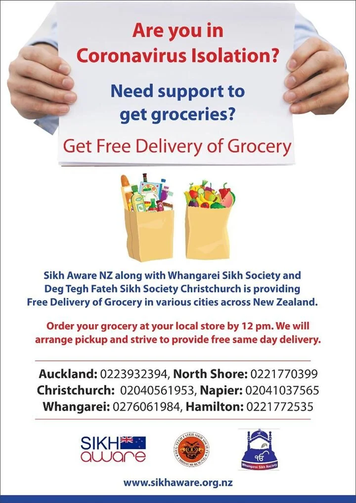 Info to share: Need help with essentials, organisations across New Zealand band together to help