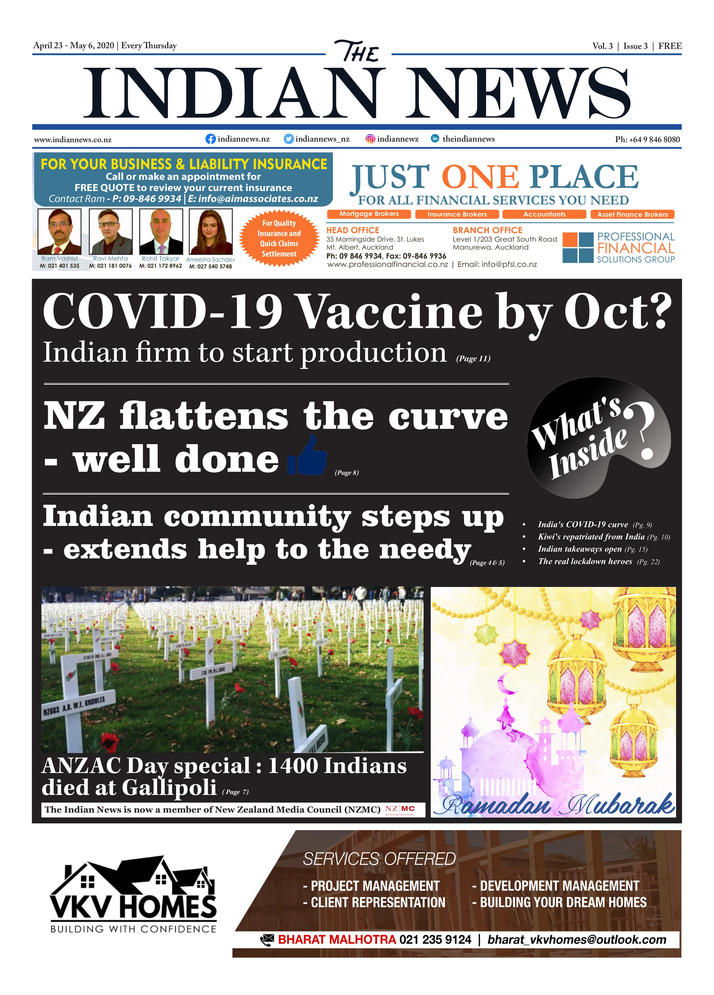 Volume 3 Issue 3, April 23 - May 6, 2020