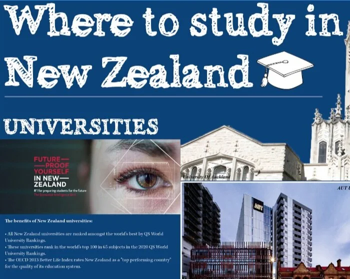 Where to study in  New Zealand
