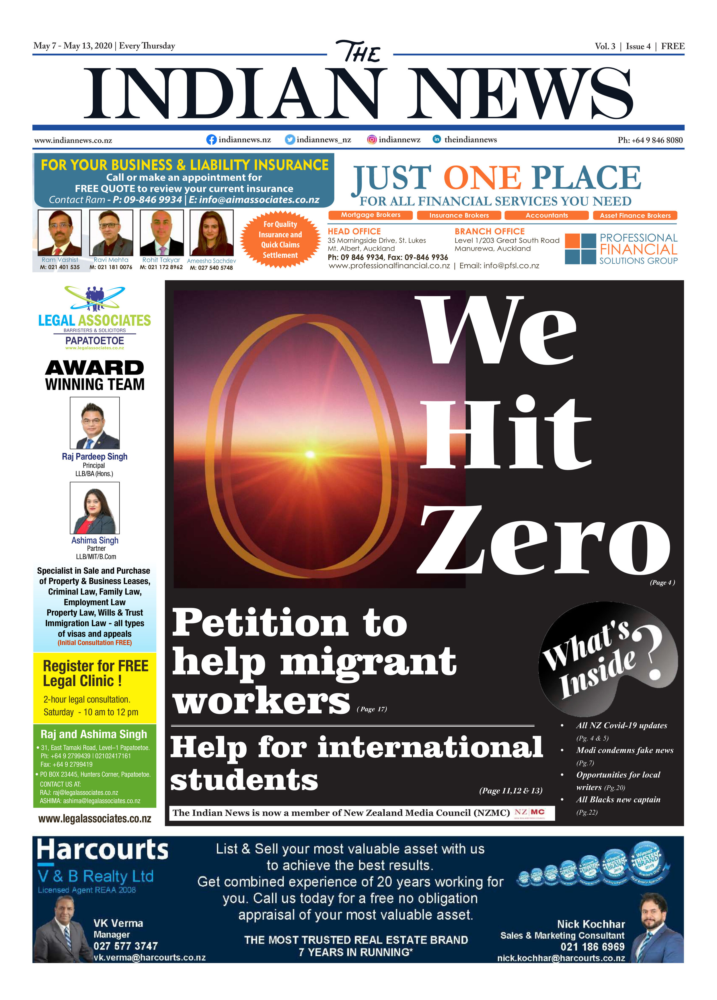 Volume 3 Issue 4, May 7 - May 13, 2020