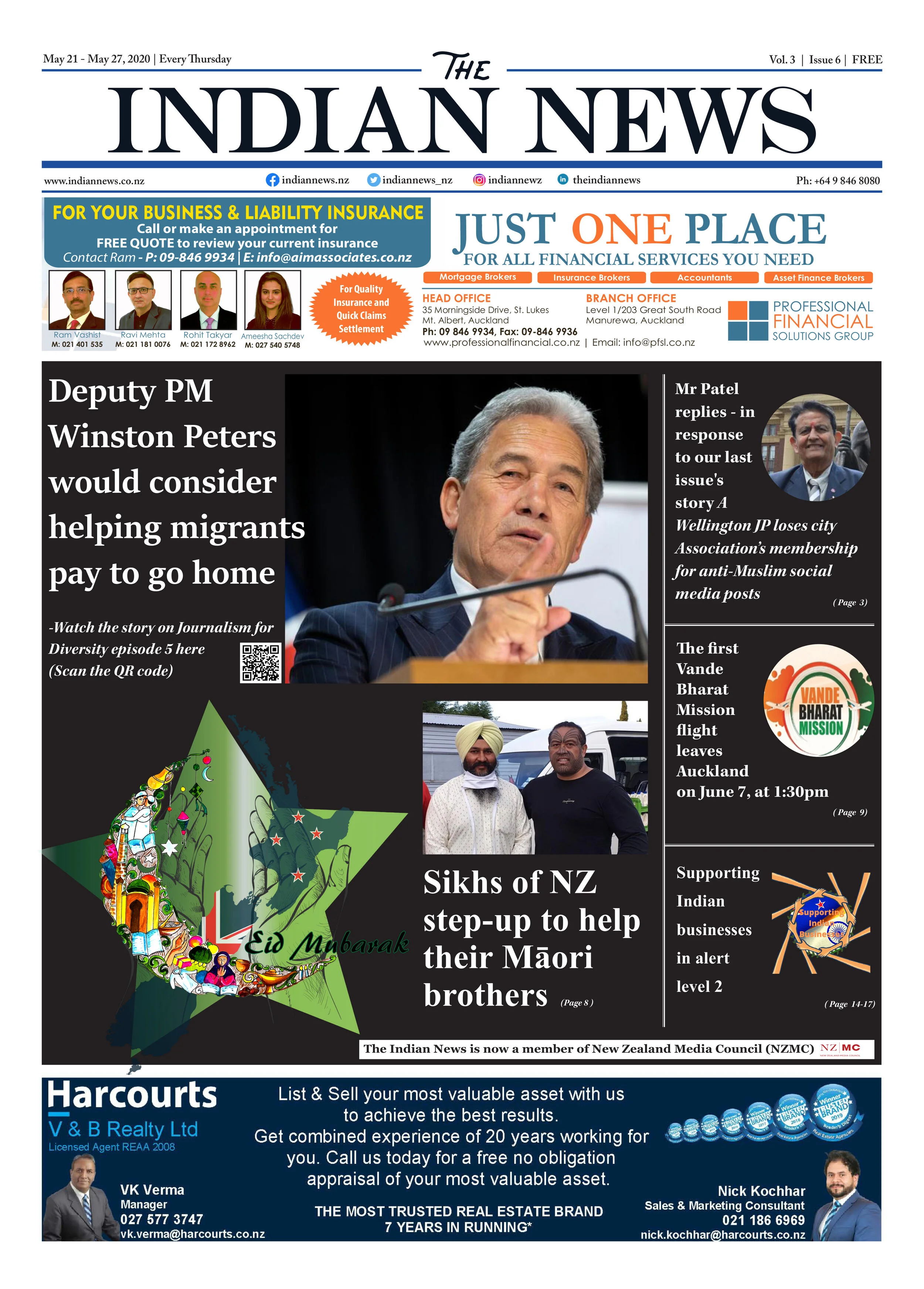 Volume 3 Issue 6, May 21 - May 27, 2020