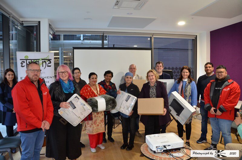 Ekta and St Peter’s Church help out the Wellington City Mission