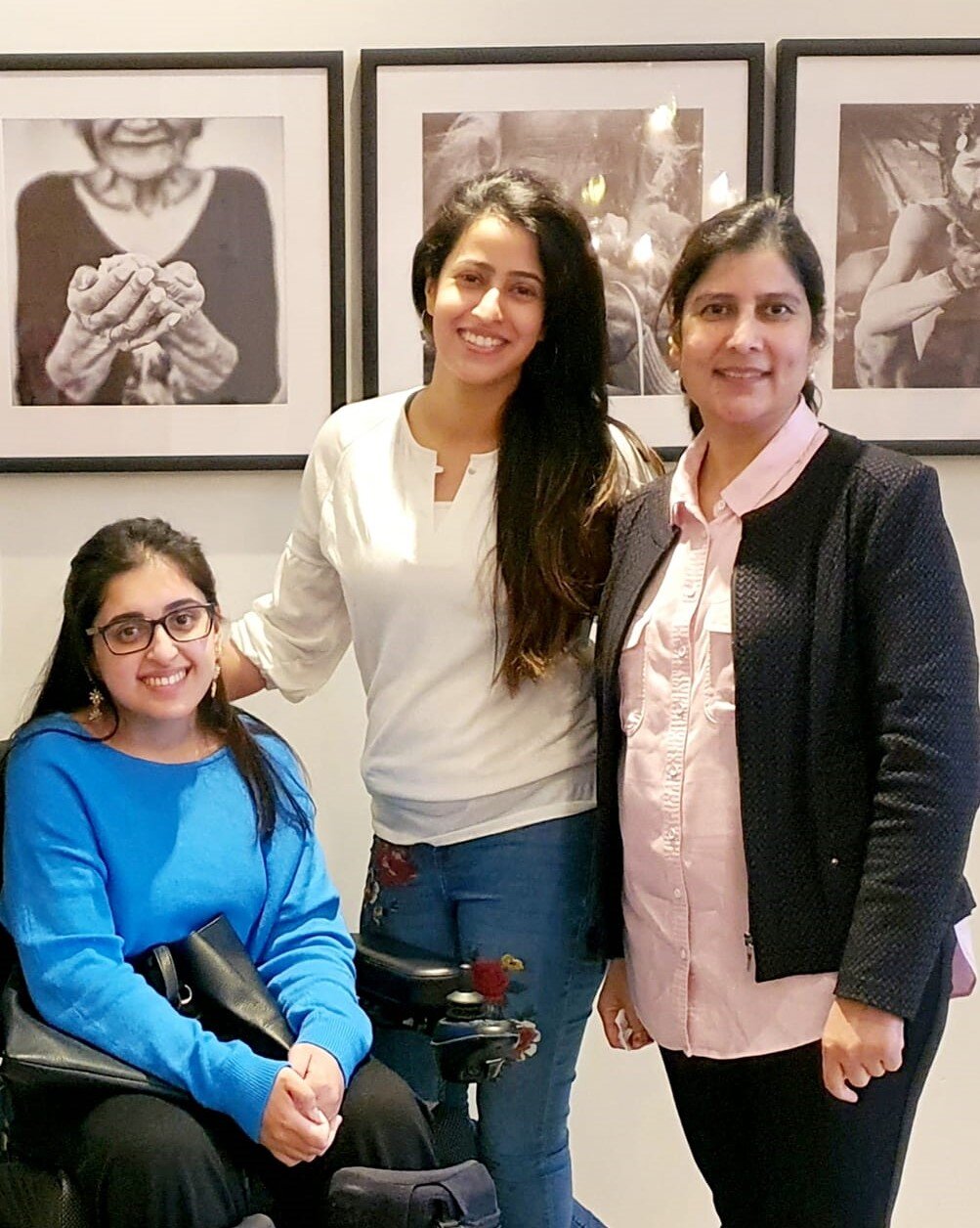The team behind Our Hijrah project of Khadija Leadership Network - (from left) Latifa Daud, Ayesha Asif, Sabina Rehman