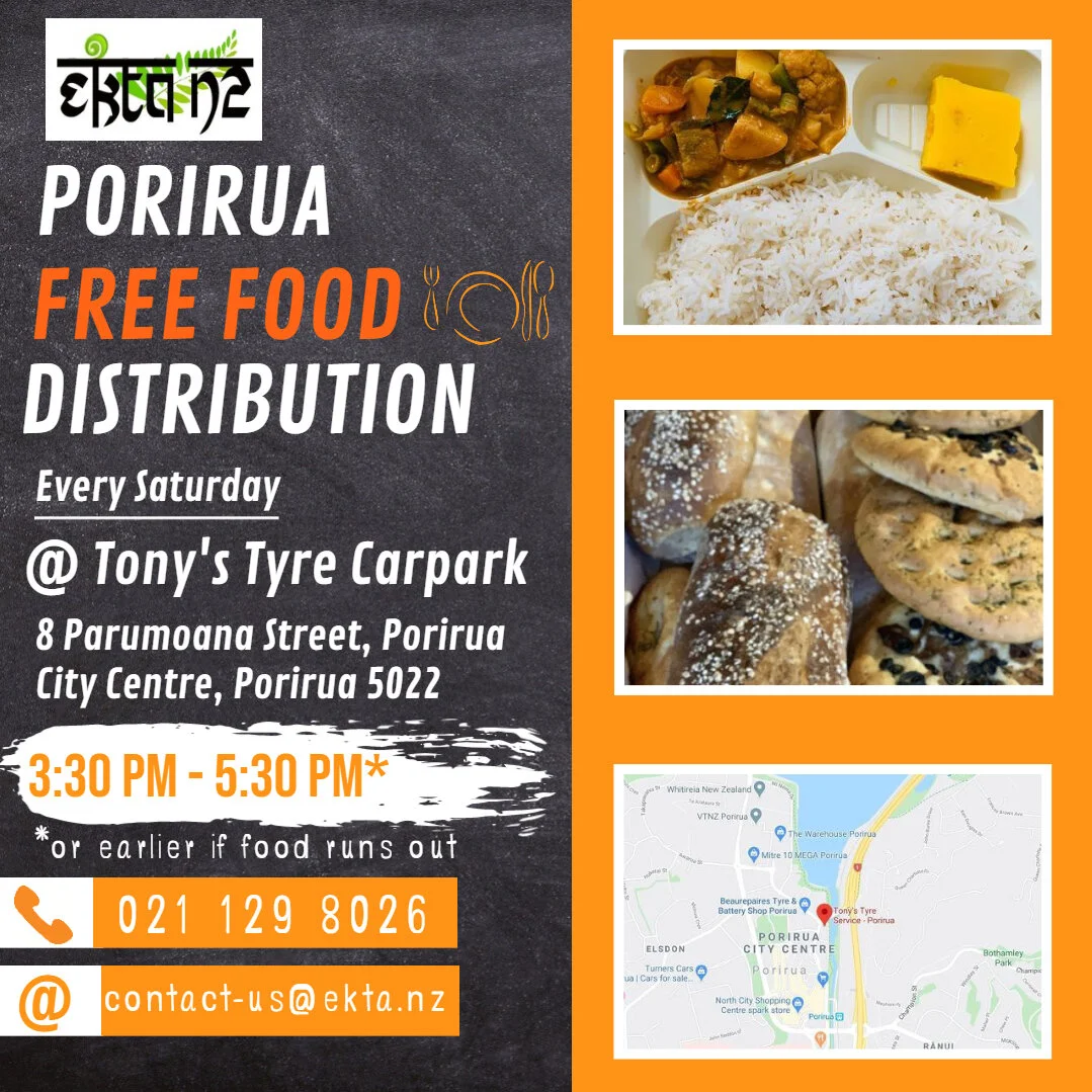 (Updated) Ekta to start food distribution service in Porirua