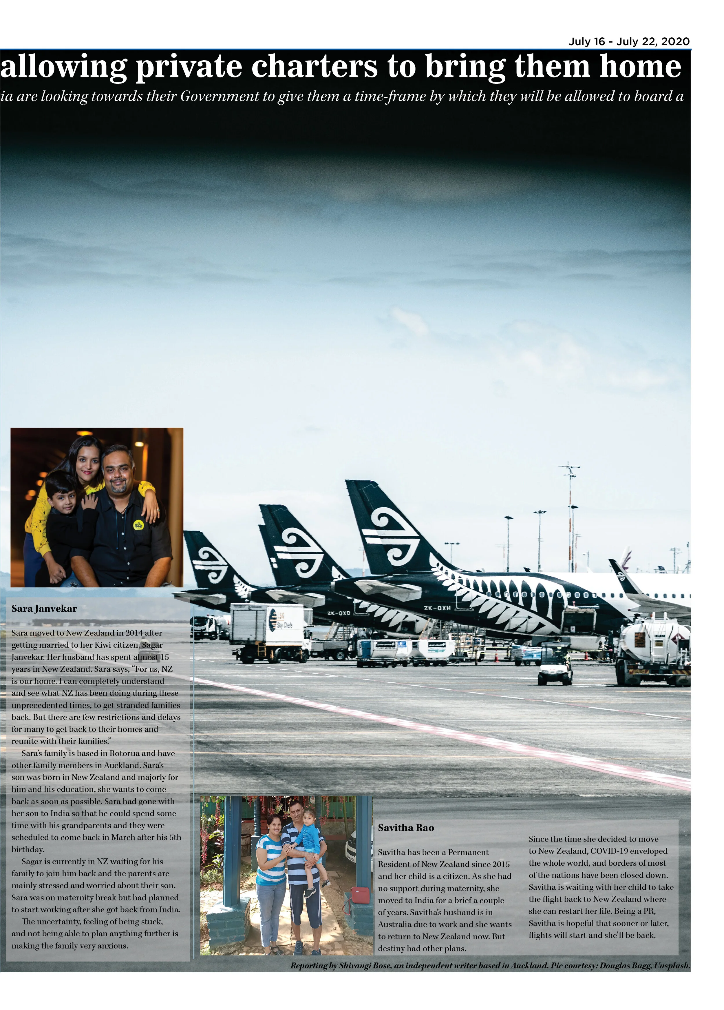 Kiwis stuck in India demand a time-frame for allowing private charters to bring them home  