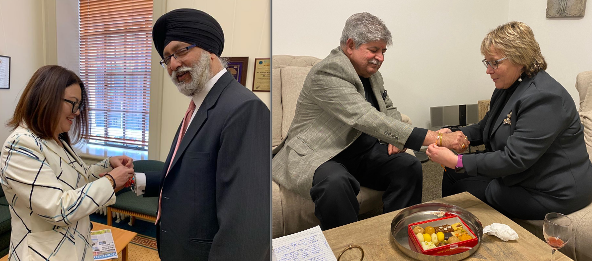 As New Zealand becomes increasingly multicultural, Kiwi-Indian politicians celebrate Raksha Bandhan with their rakhi sisters