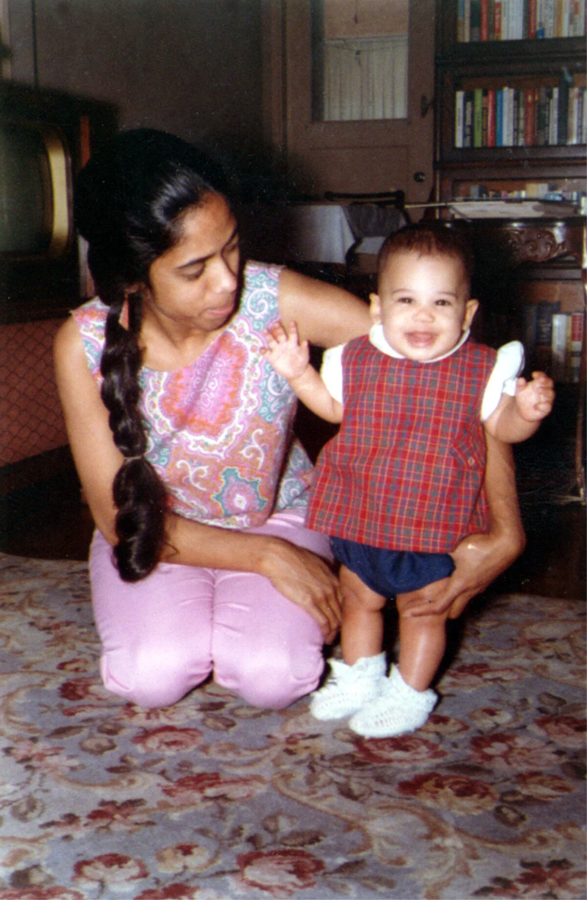 Harris with her Indian mother (credit joebiden.com).jpg