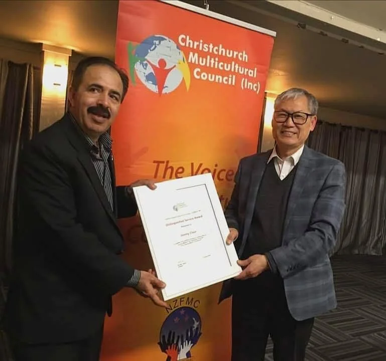 Top award for diversity champion Councillor Jimmy Chen