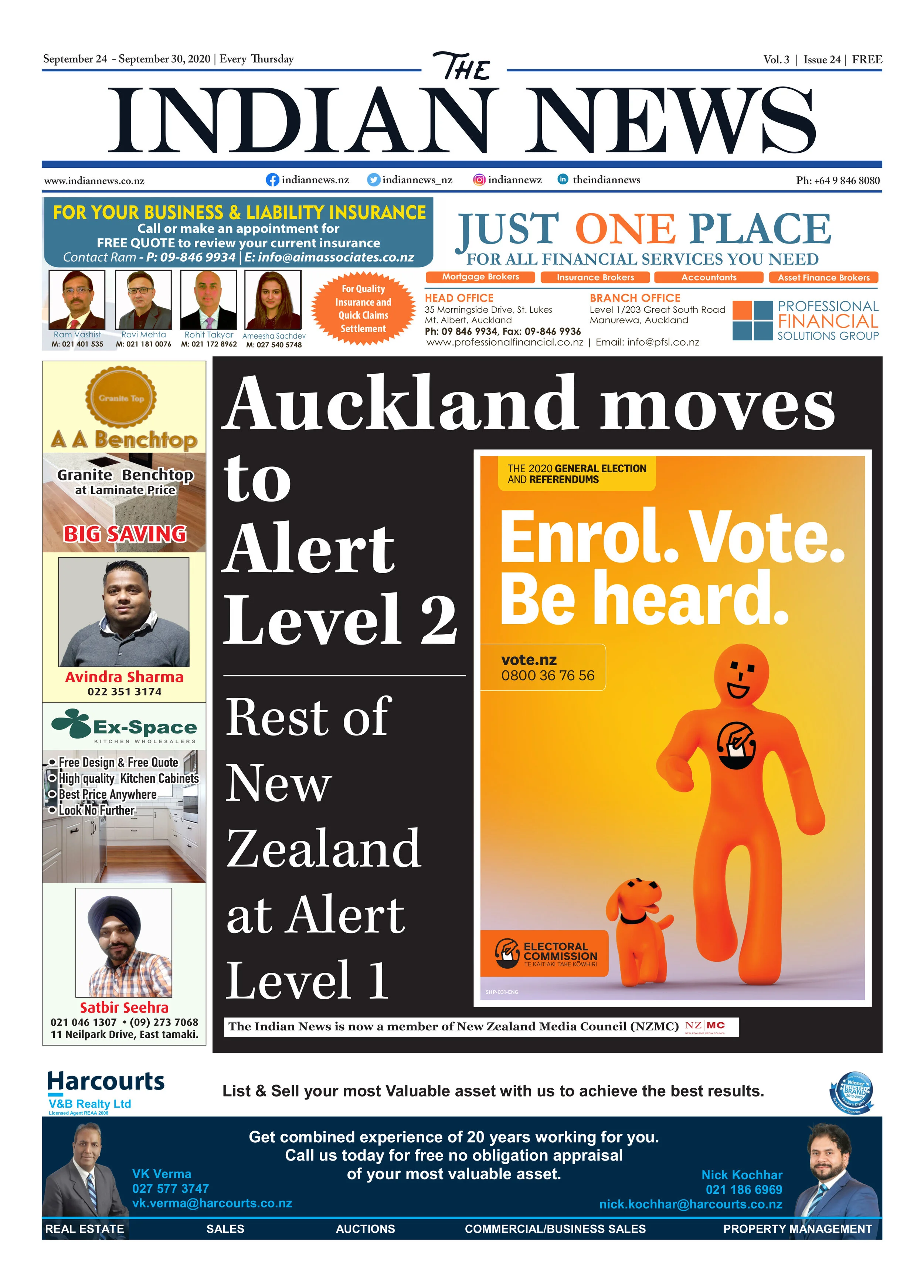 Volume 3 Issue 24, September 24 - September 30, 2020