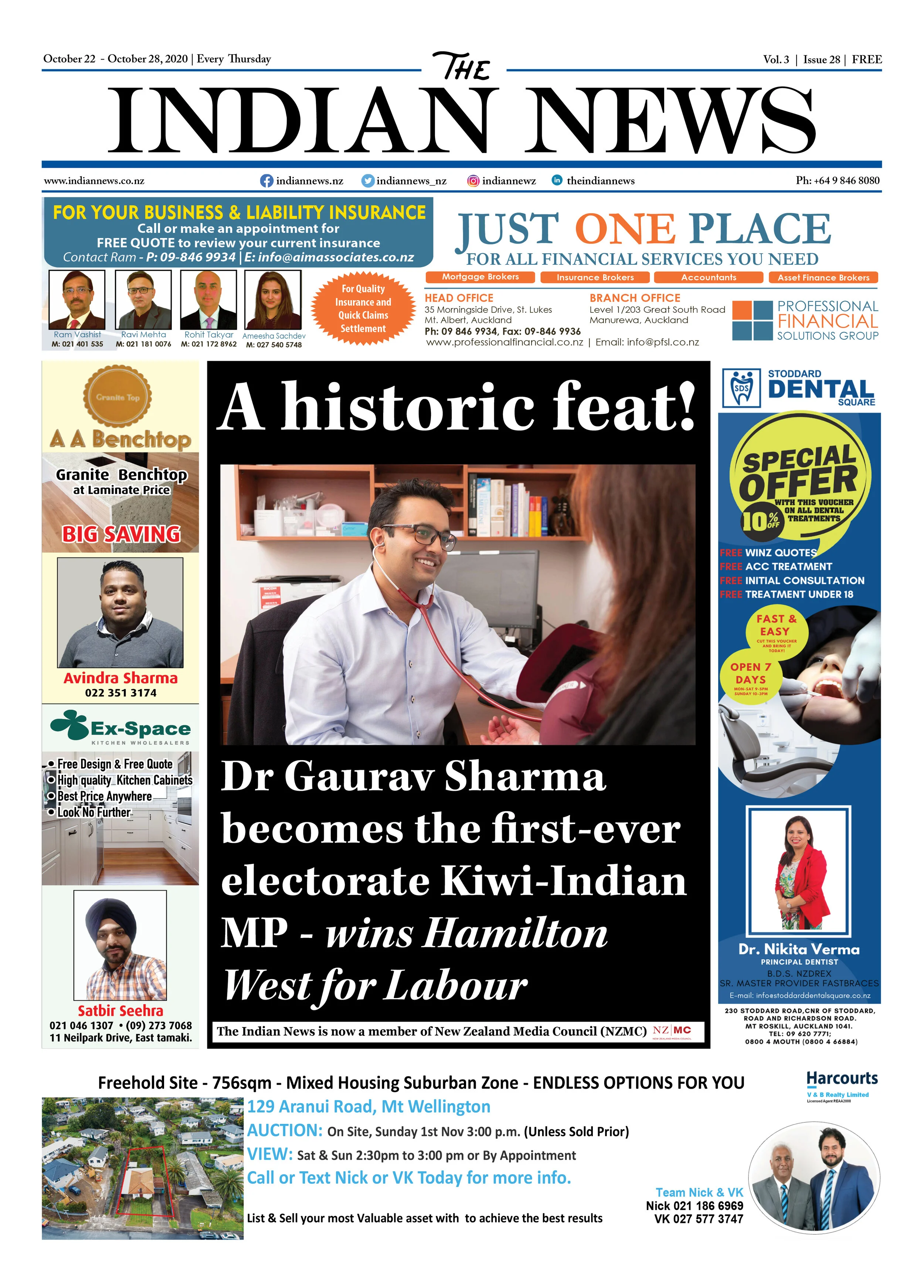 Volume 3 Issue 28, October 22 - October 28, 2020