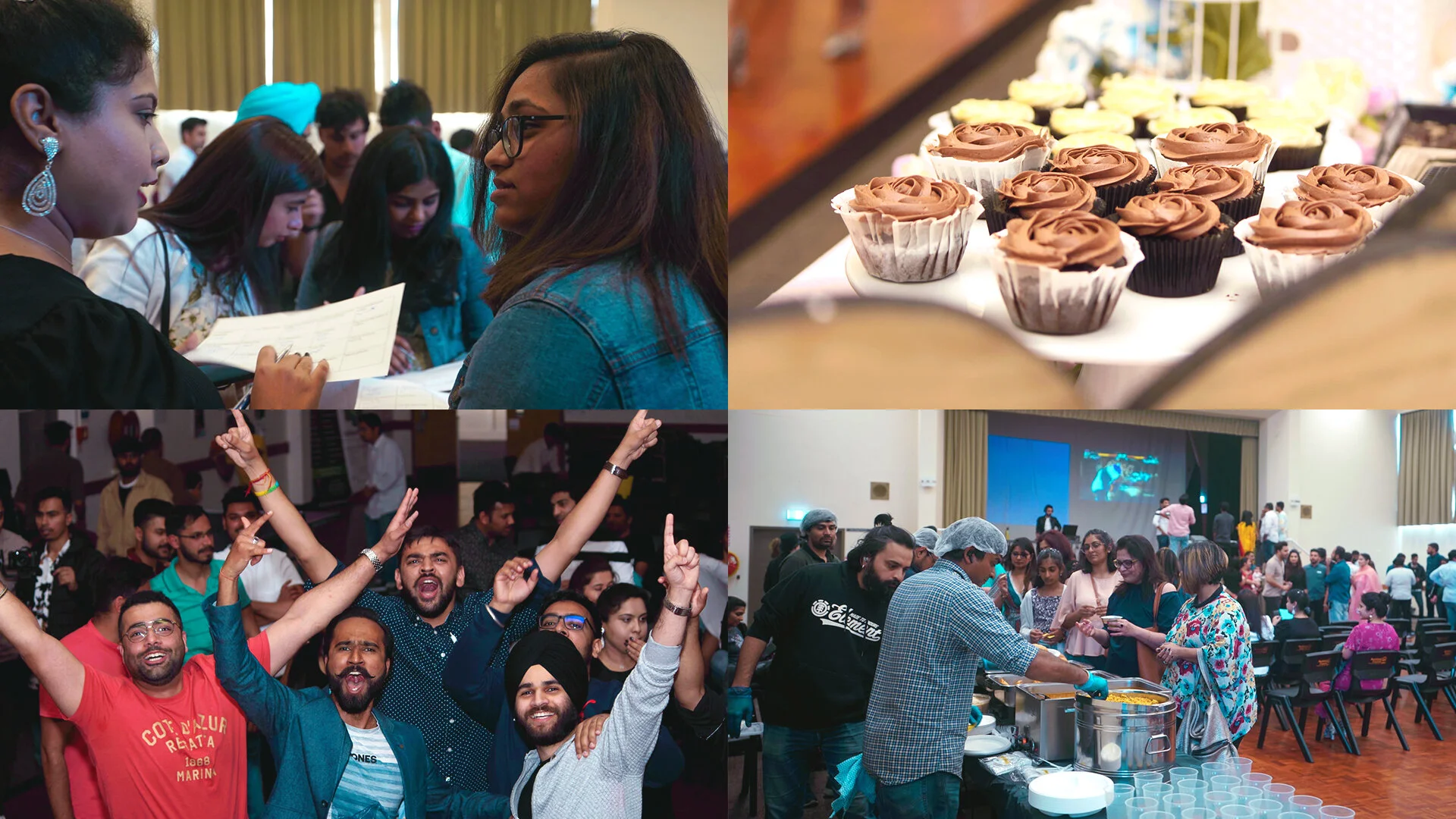 Meetup attendees danced on Dj’s beats, played ping pong &amp; PS4, and had delicious Indian snacks