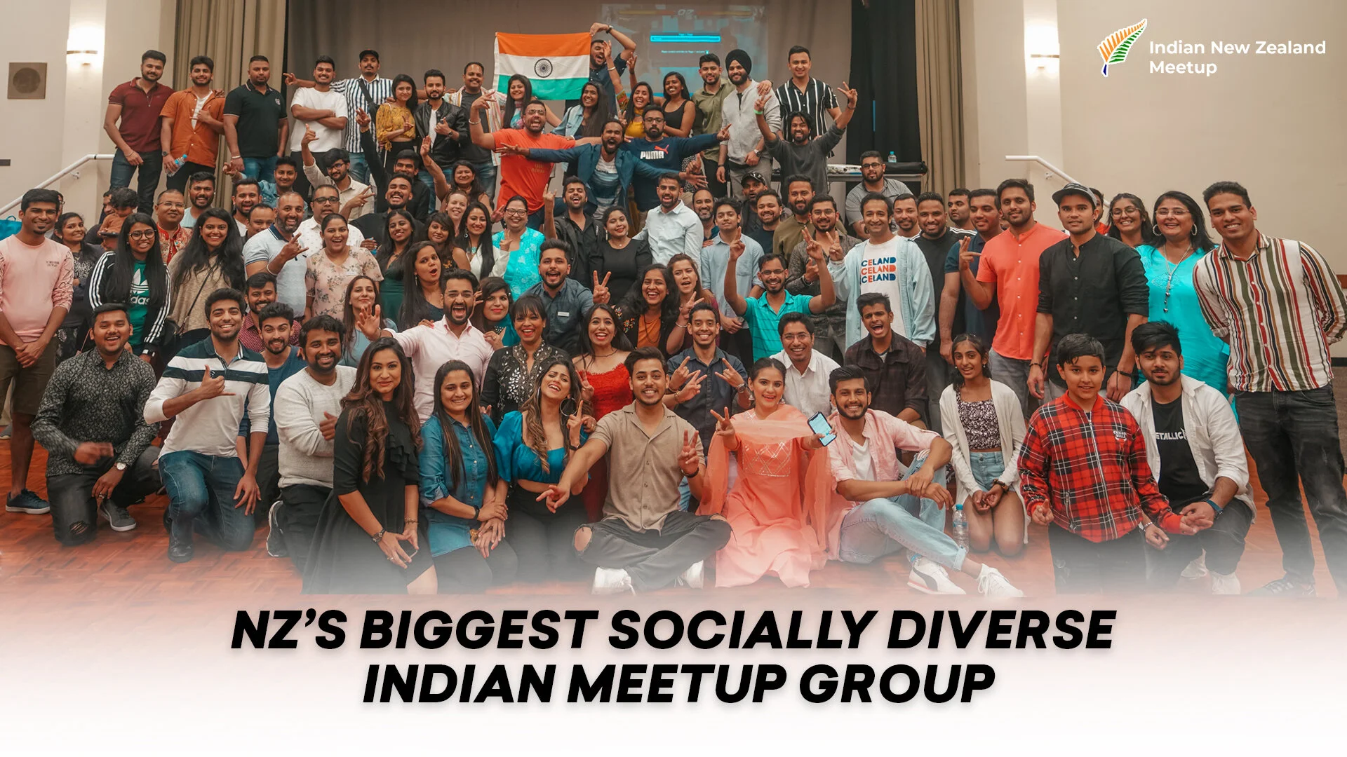 On Sunday 22nd Nov, more than 200 kiwi-Indians attended Indian Auckland Meetup