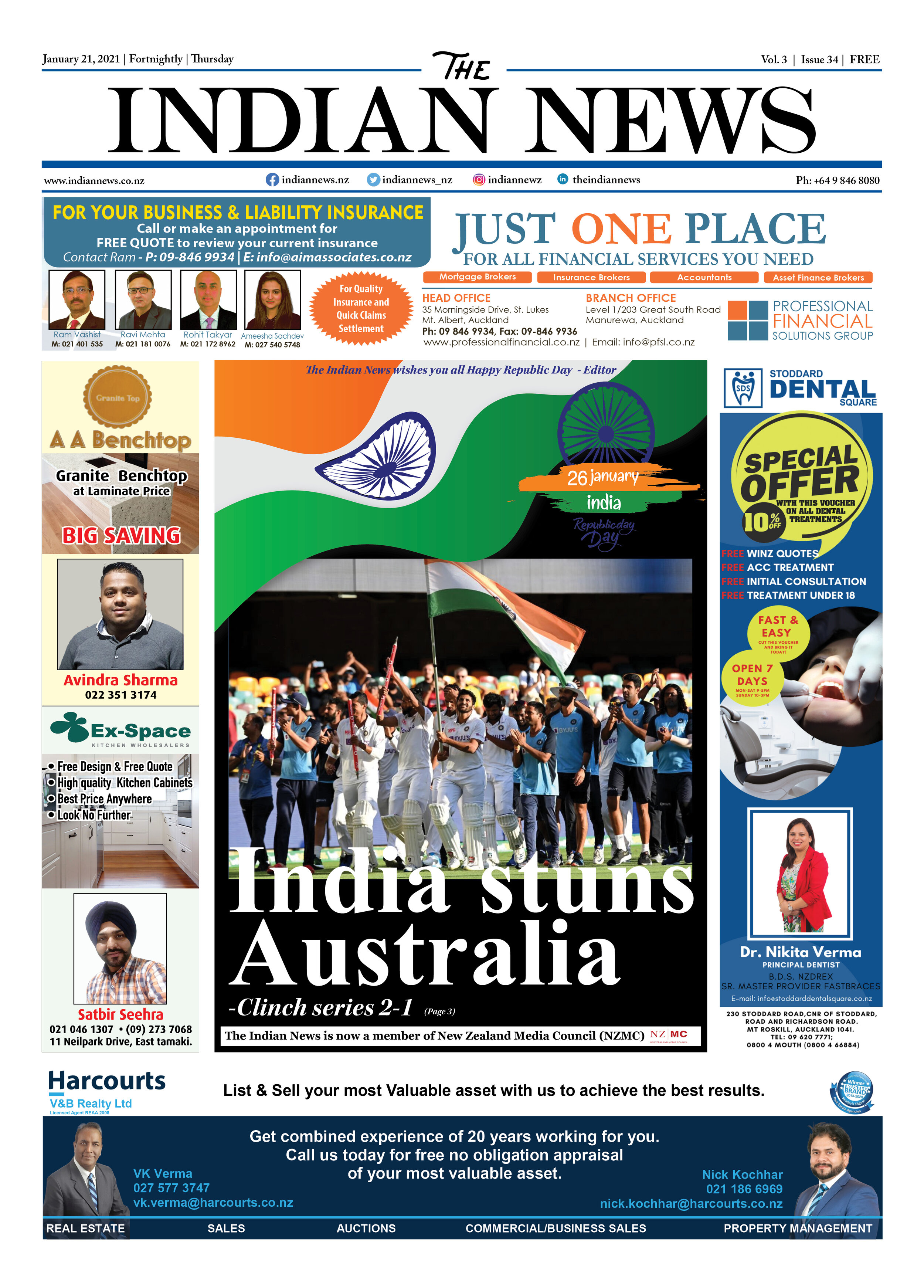 Volume 3 Issue 34, January 21, 2021