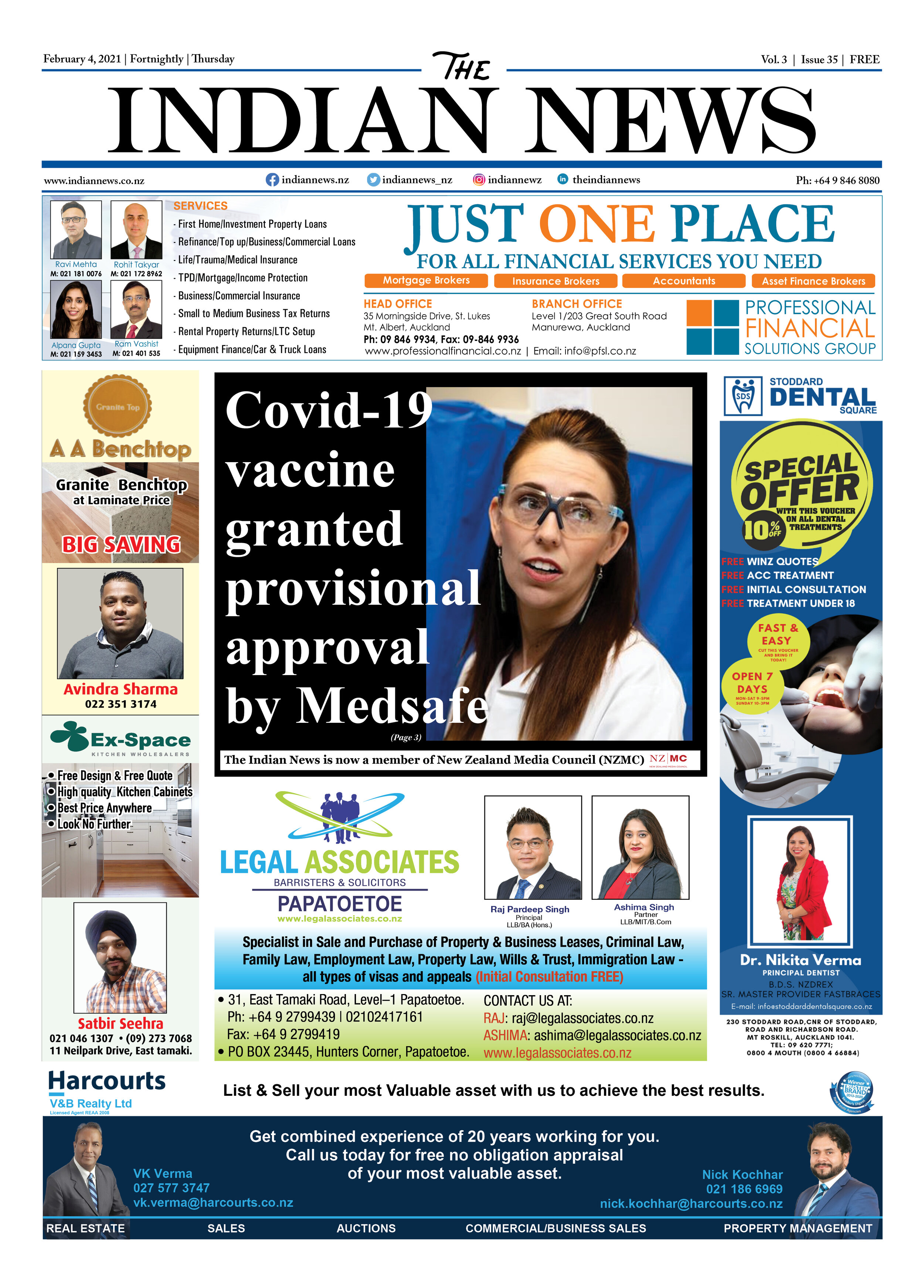Volume 3 Issue 35, February 4, 2021