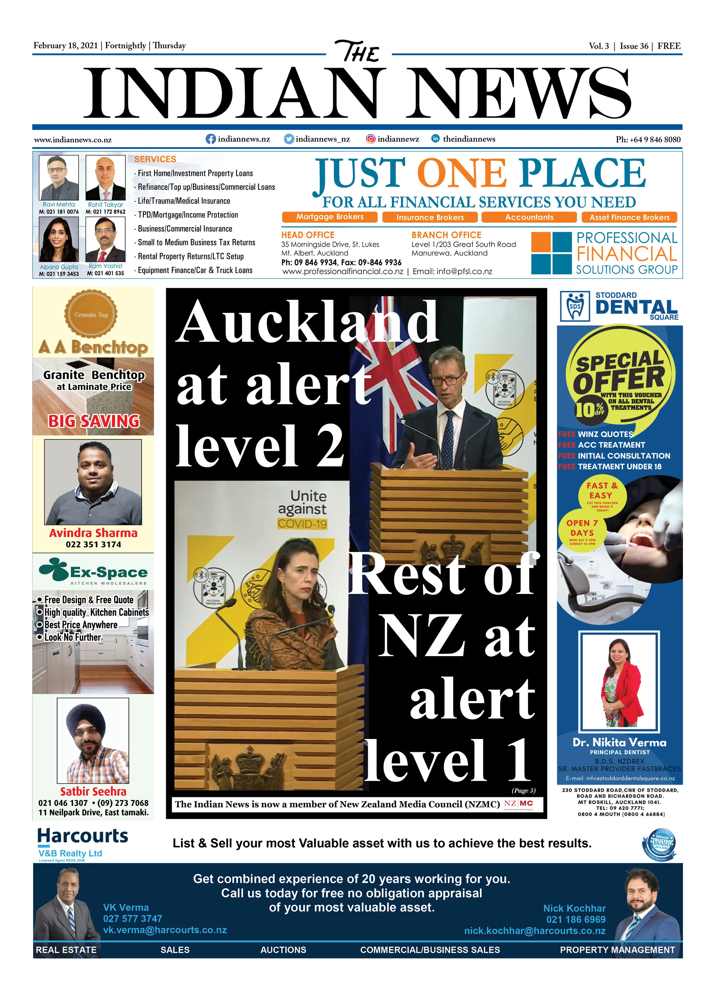 Volume 3 Issue 36, February 18, 2021