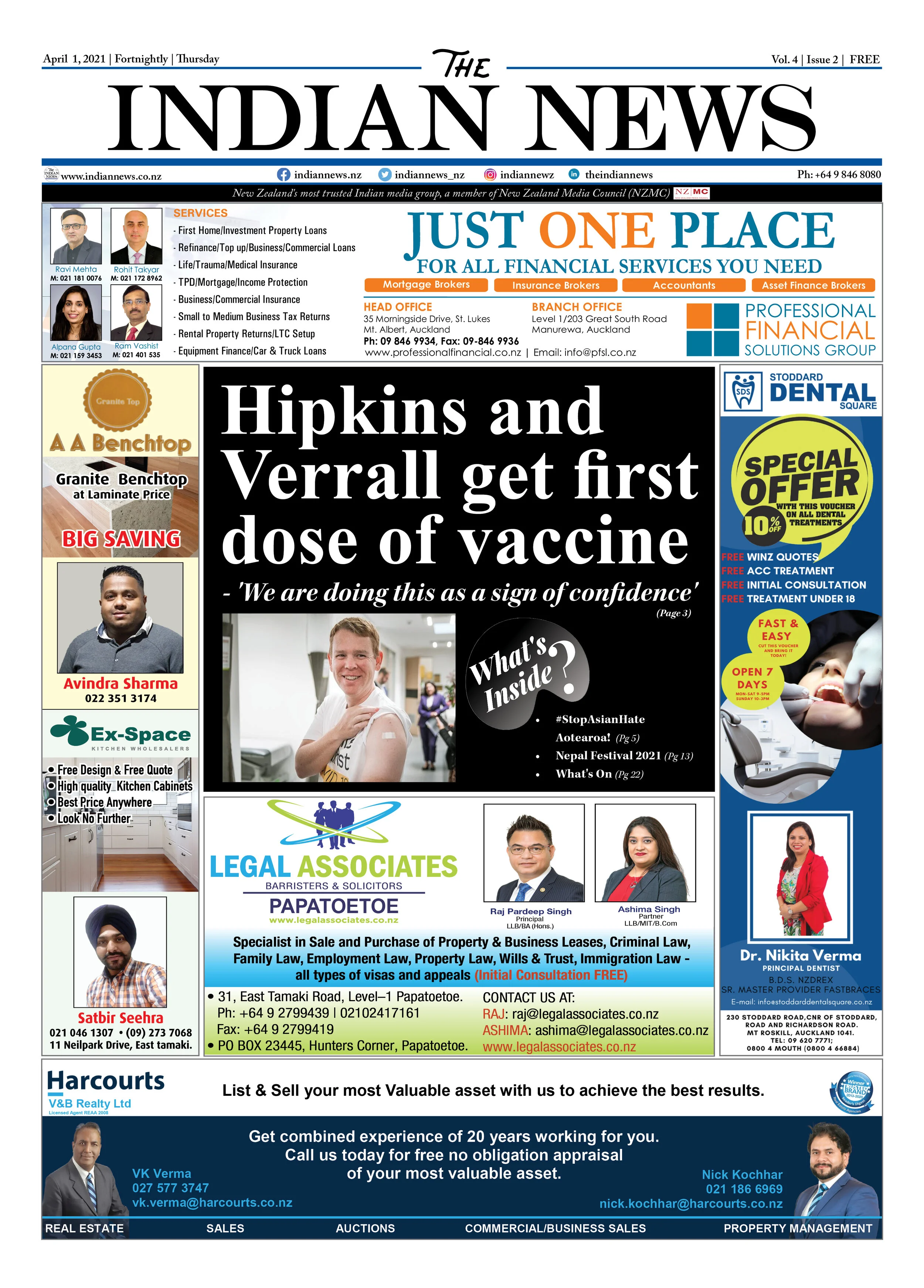 Volume 4 Issue 2, April 1, 2021