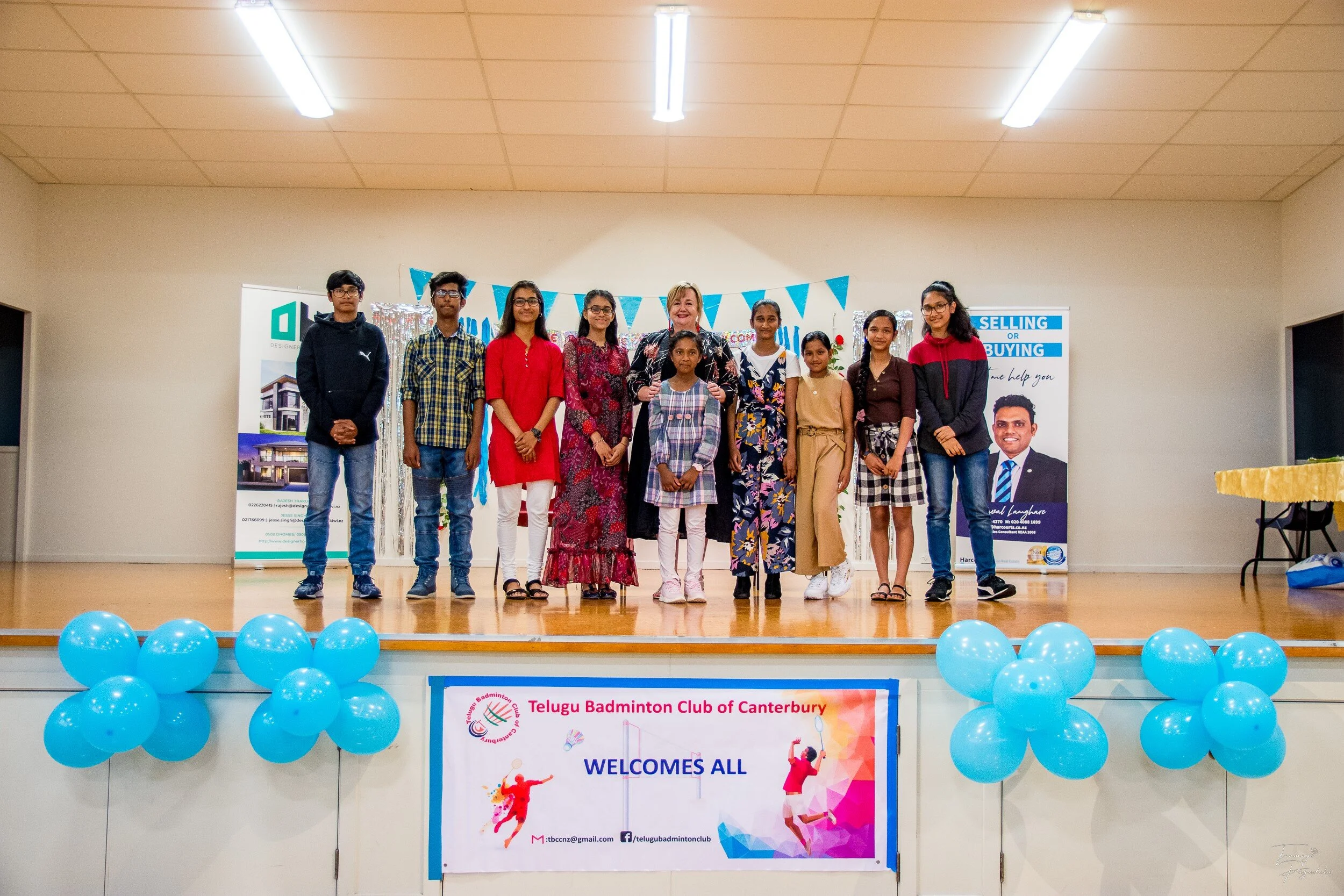 Telugu Badminton Club of Canterbury 'WHANAUNGATANGA' took place on the 11th April