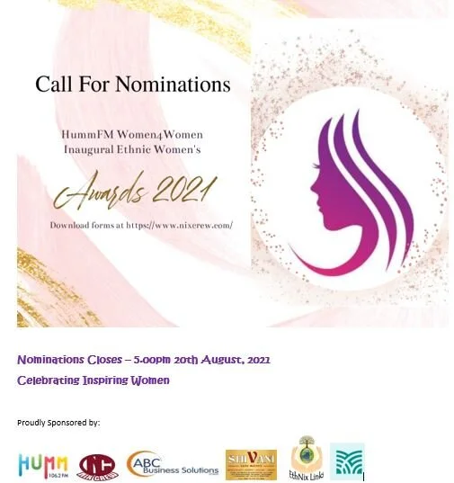 Women4Women Inaugural Ethnic Women’s Awards 2021 Nominations Open