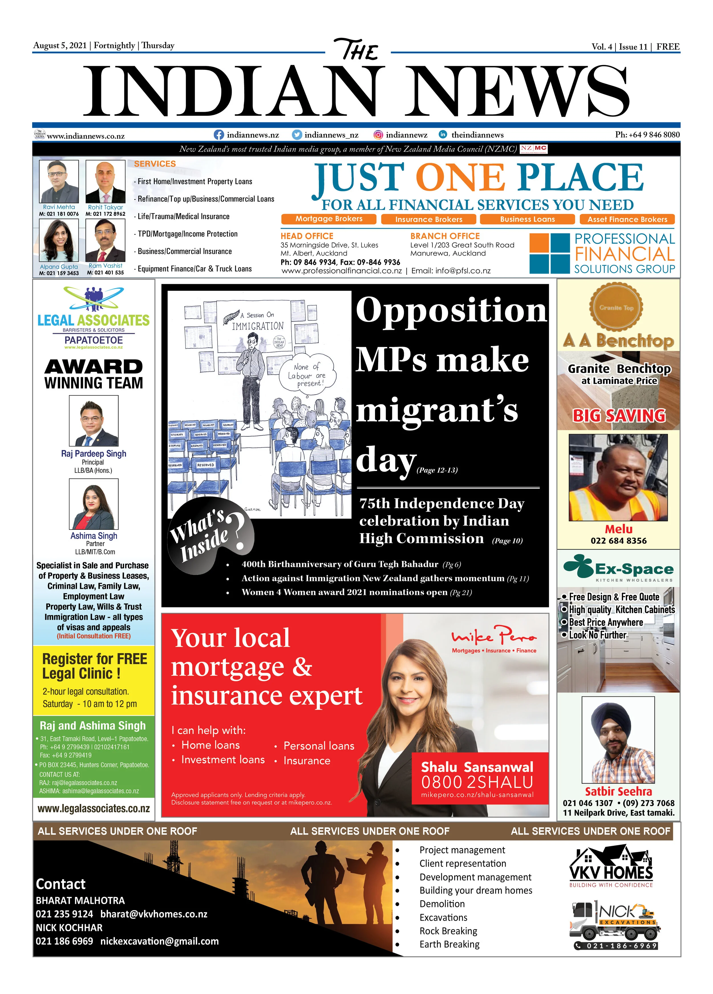 Volume 4 Issue 11, August 5, 2021