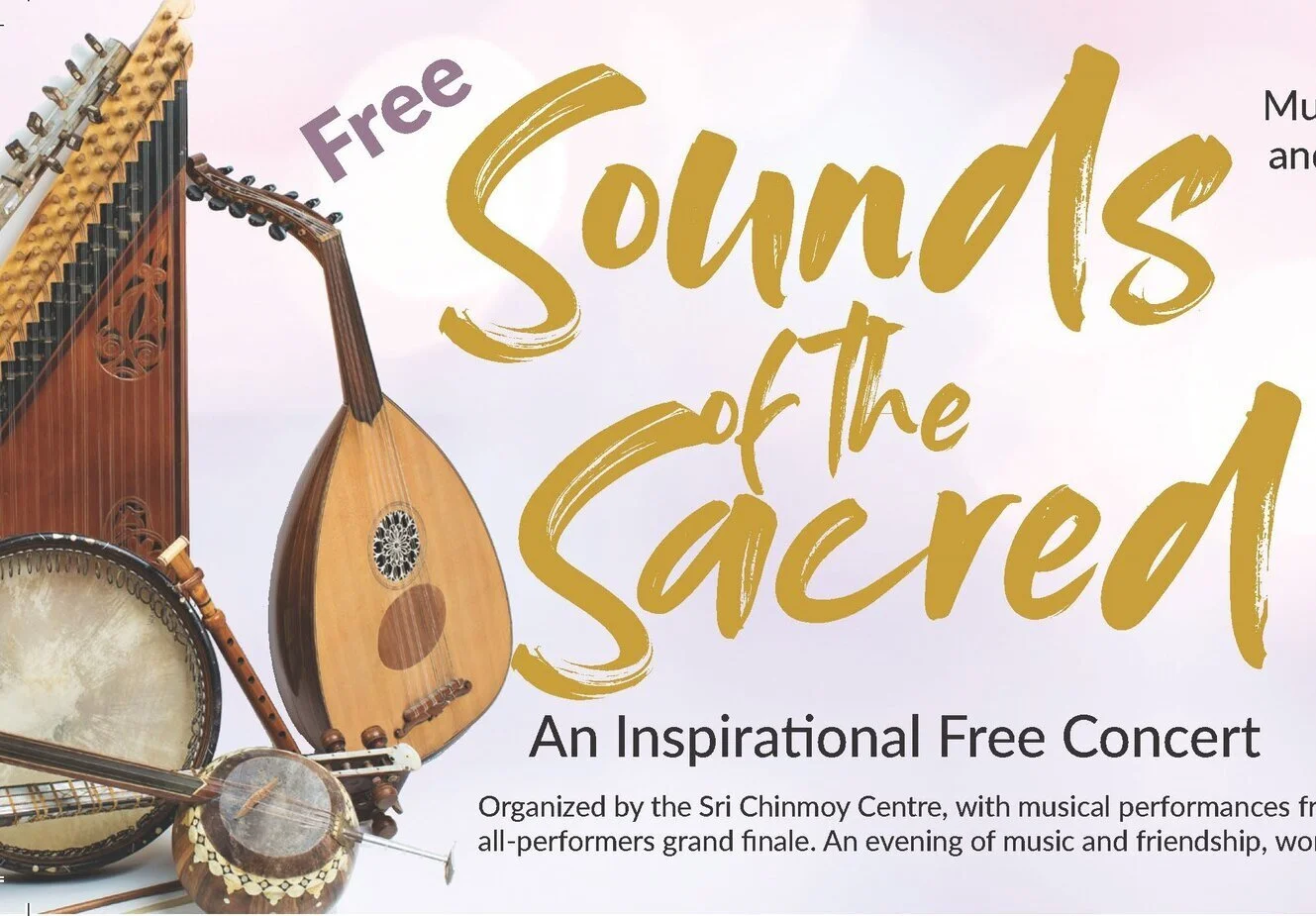 Sounds of the Sacred: An Interfaith Free Concert