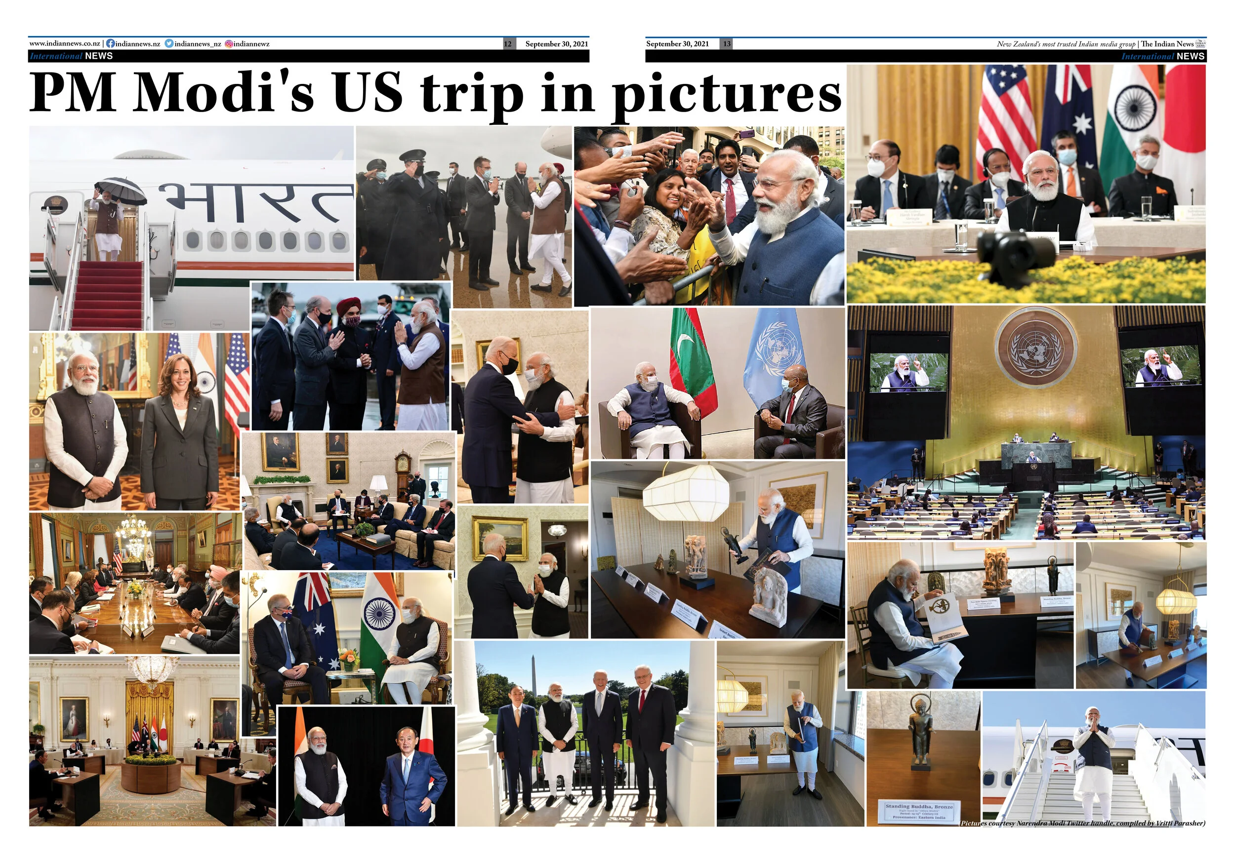 PM Modi's US trip in pictures