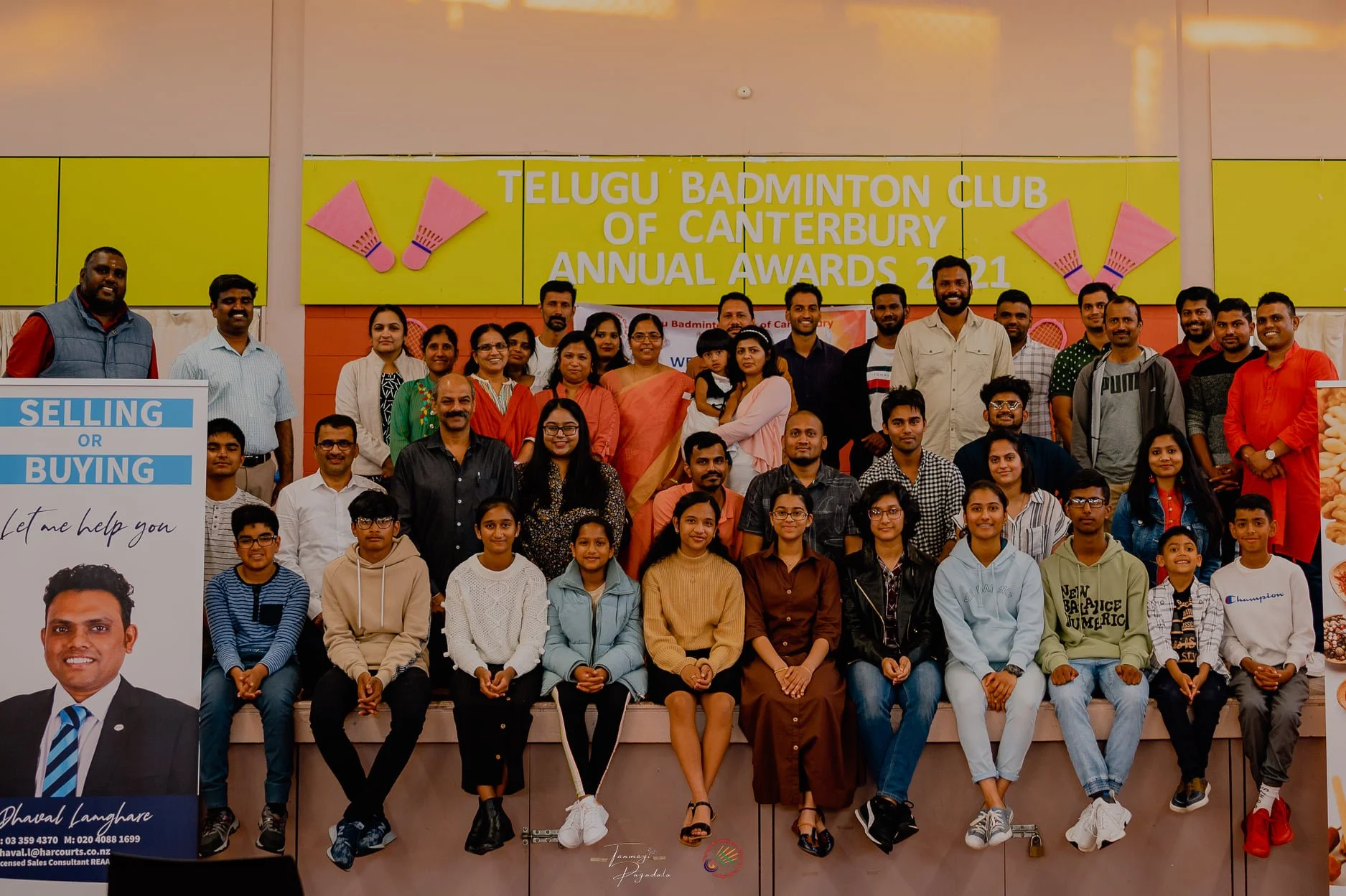Telugu Badminton Club of Canterbury ends the year with a bang! 