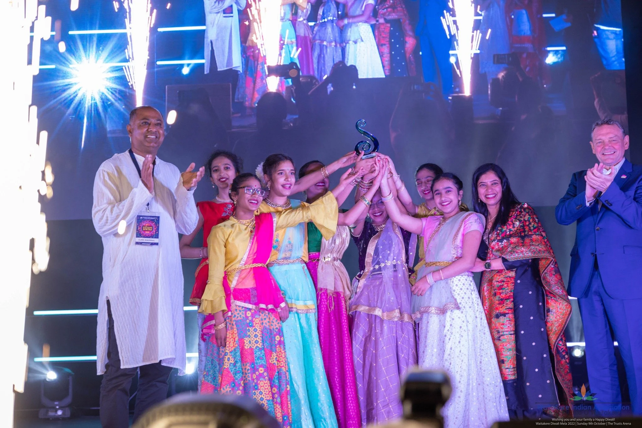  Diwali was Celebrated at Waitakere with pomp and show