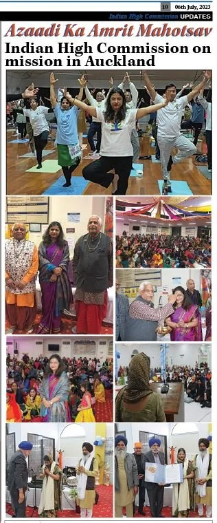 Azaadi ka Amrit Mahotsav : Indian High Commission on mission in Auckland