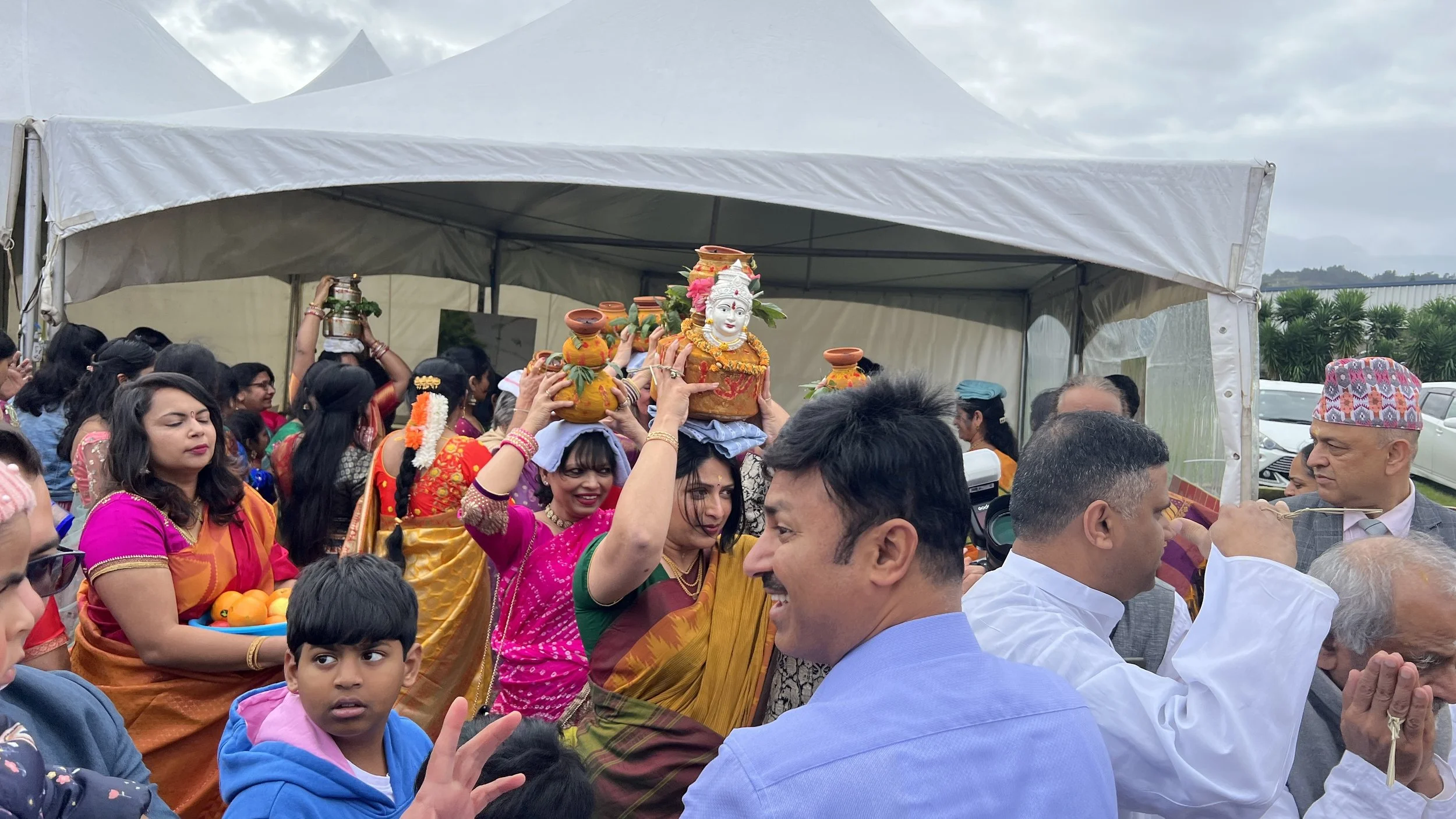 New Zealand Telangana Central Association celebrates Telangana Bonalu 