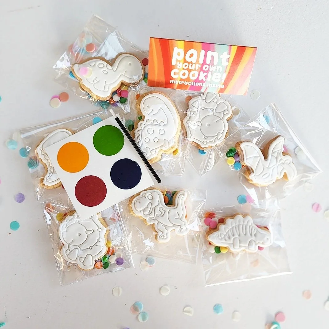 DIY Dinosaur Cookie Pack