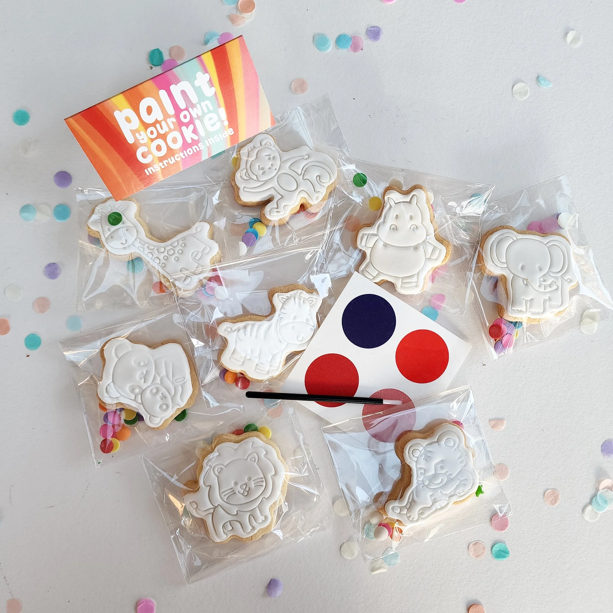 DIY Animal Cookie Pack